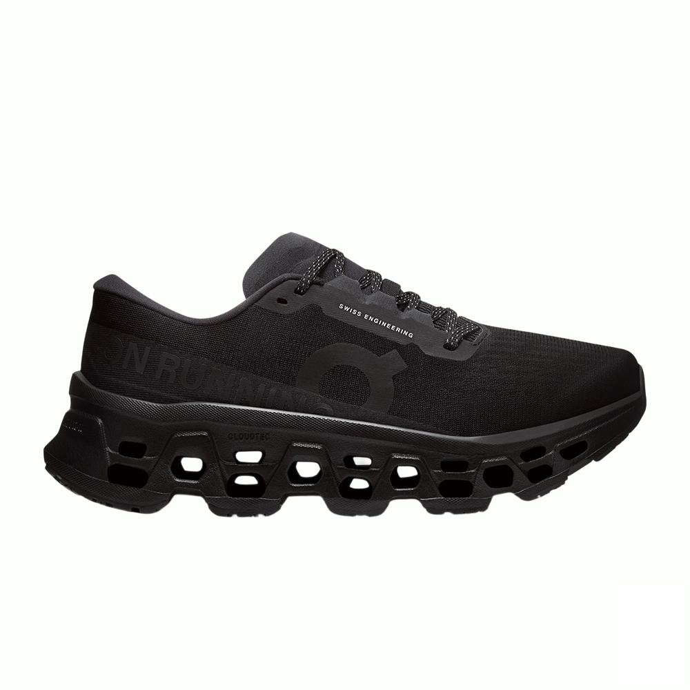 On 昂跑 Cloudmonster 3 寬楦 女款 (黑色) 31ON831043