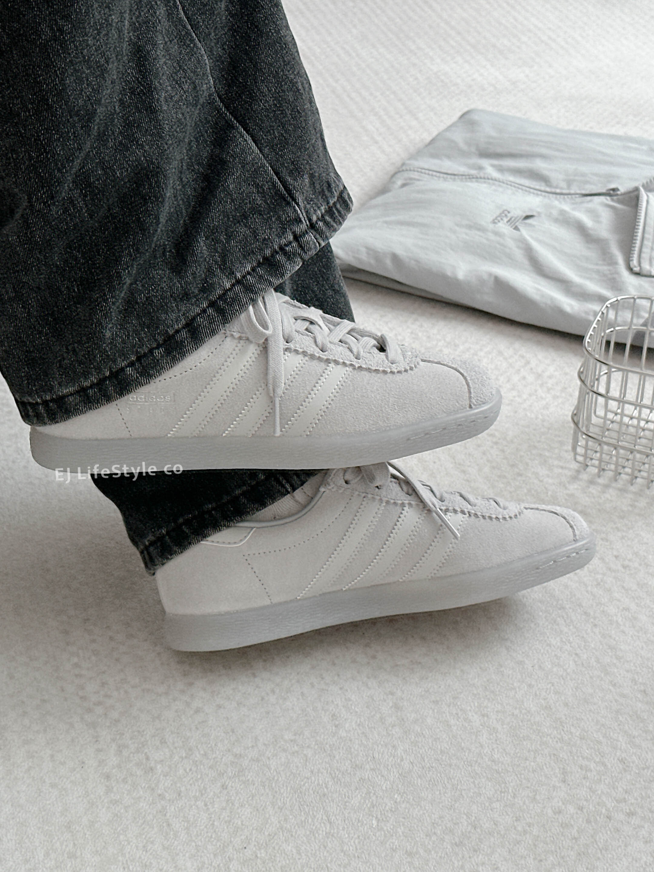 ADIDAS ORIGINALS STADT 冰晶冷灰 淺灰 灰色 麂皮 男鞋 JP9334 / 調貨