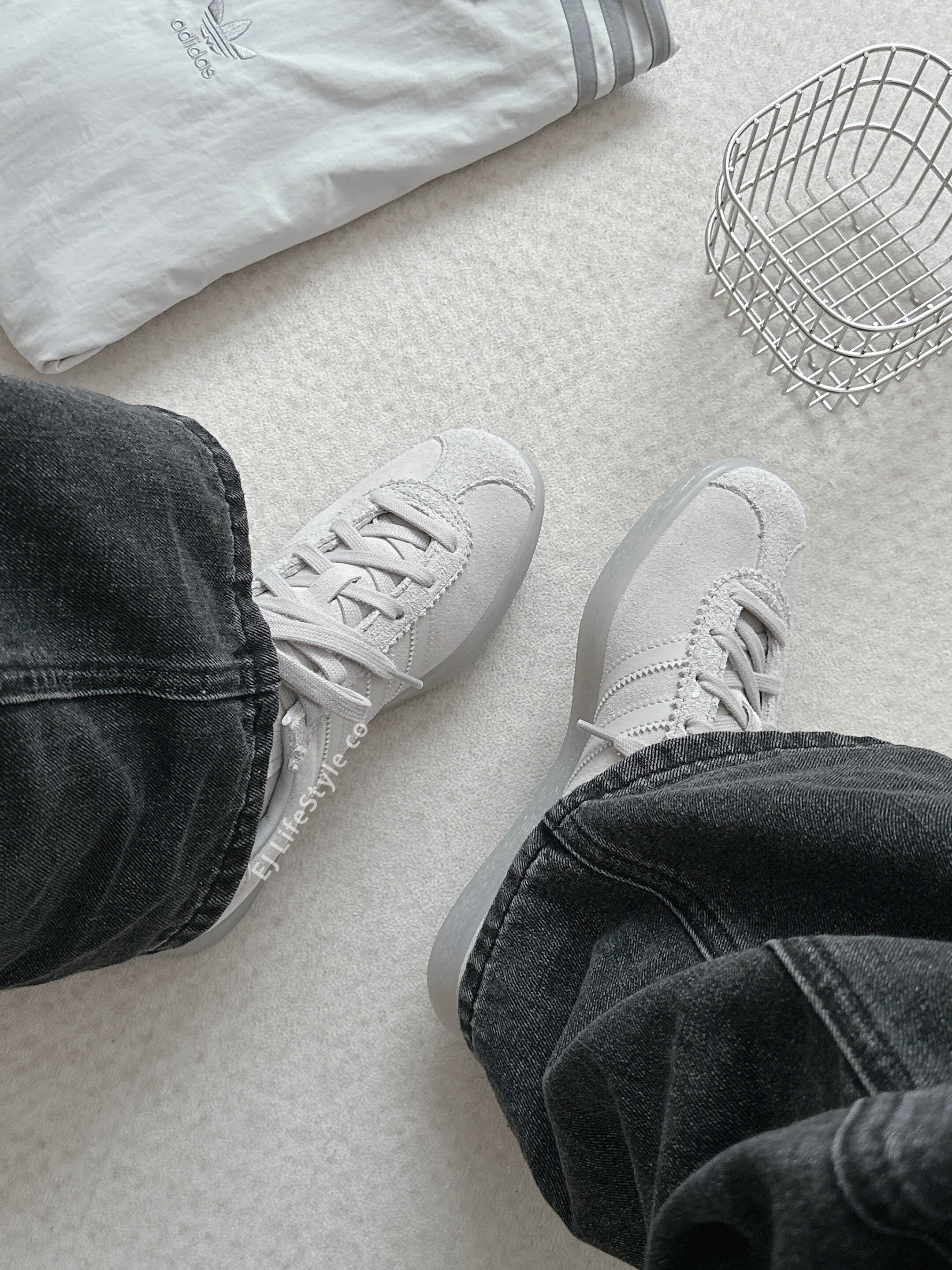 ADIDAS ORIGINALS STADT 冰晶冷灰 淺灰 灰色 麂皮 男鞋 JP9334 / 調貨