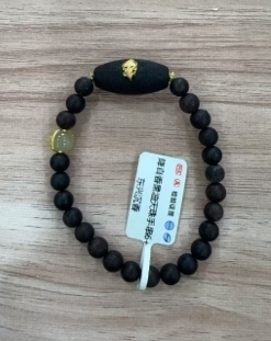 CF6928 降真香天珠黑油手串6+