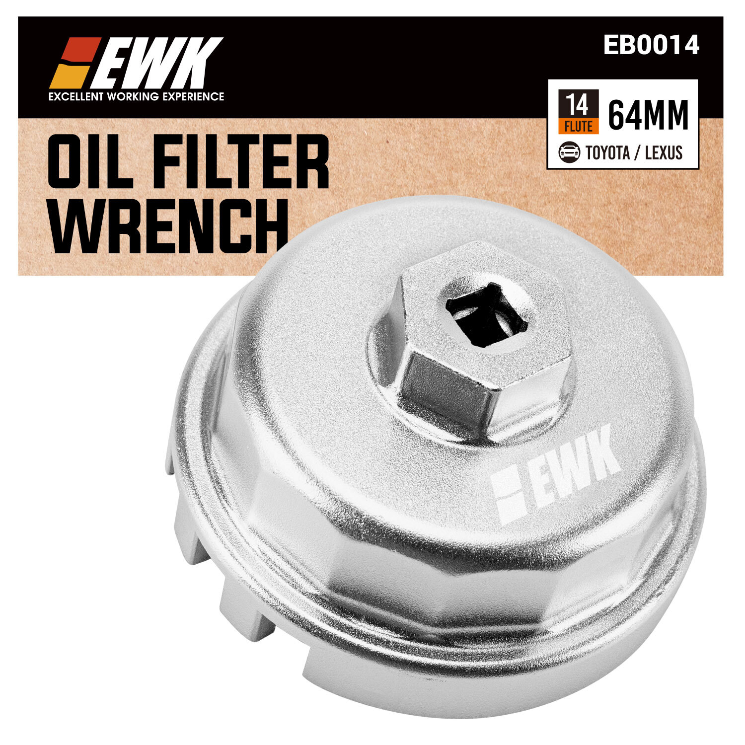 64.5mm Oil Filter Wrench for Toyota / Lexus | EWK