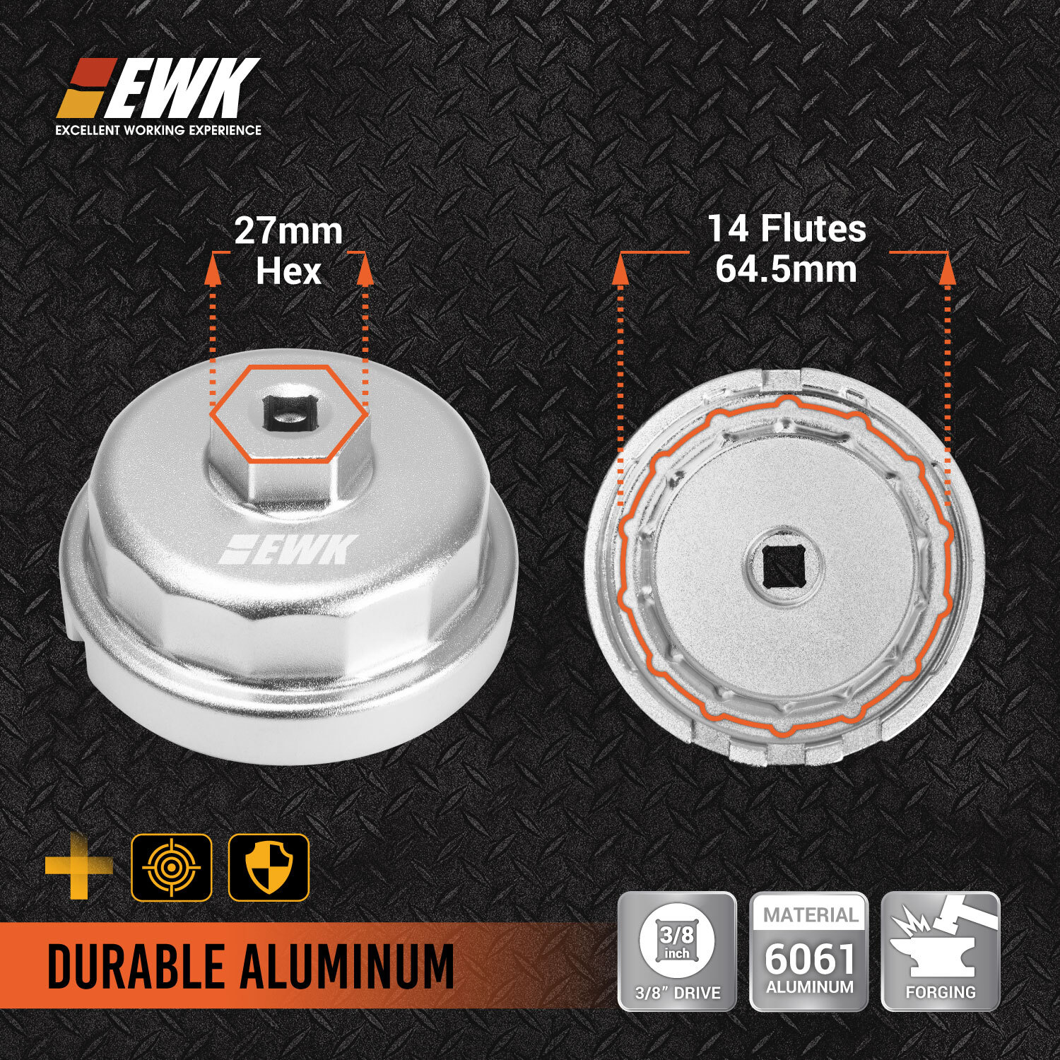 64.5mm Oil Filter Wrench for Toyota / Lexus | EWK