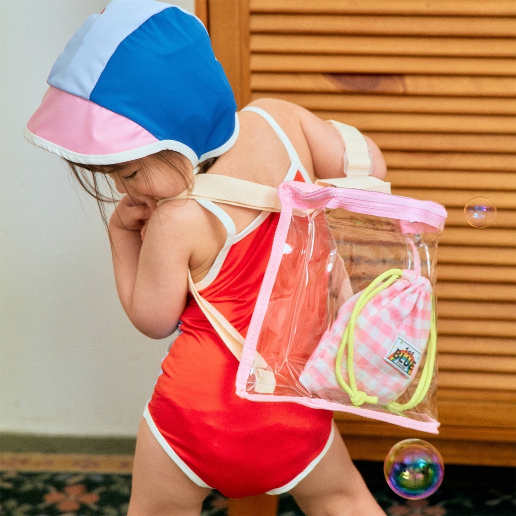 正韓夏1stblue 挖空愛心泳衣