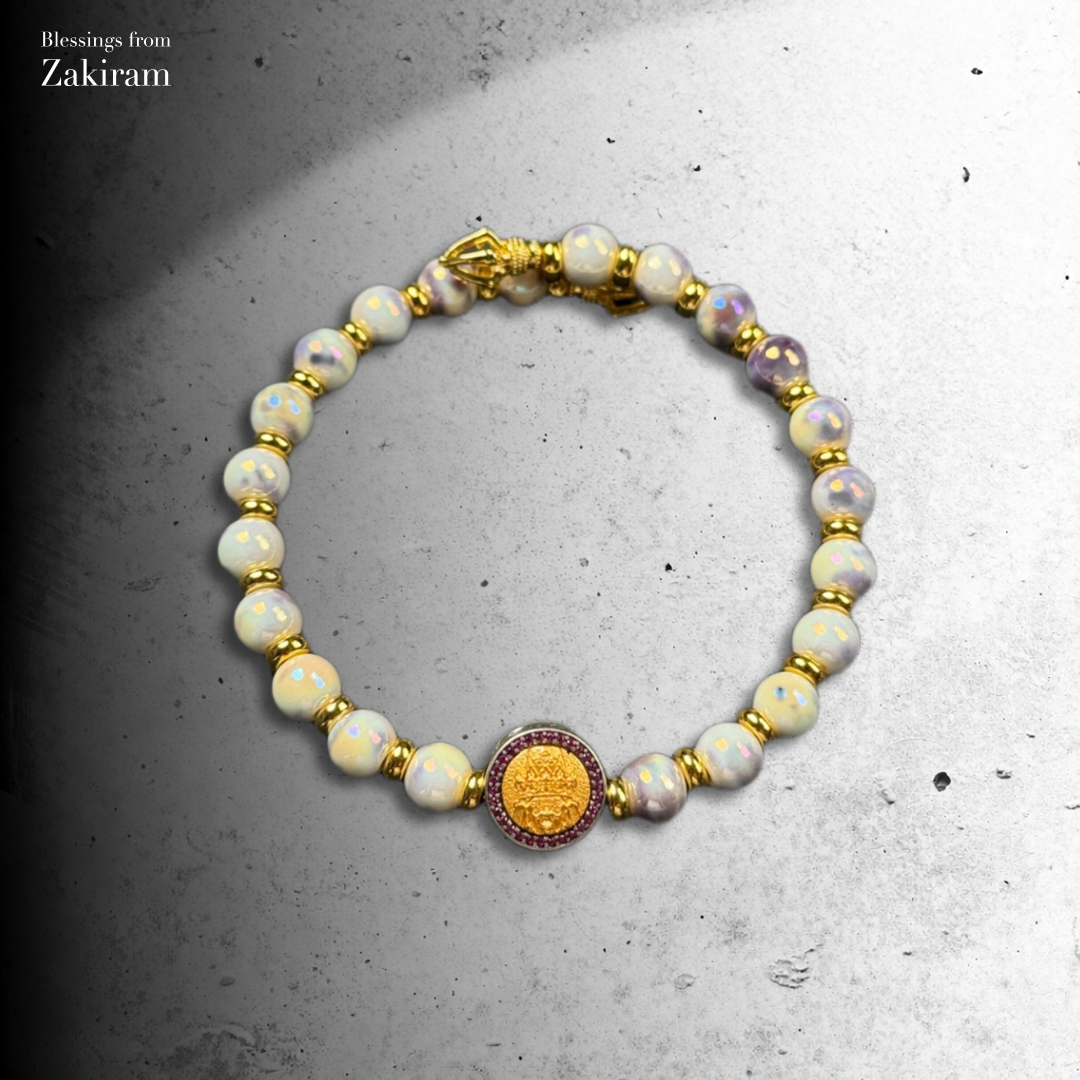 扎基拉姆 智慧開運 1350度窯燒瓷珠手串