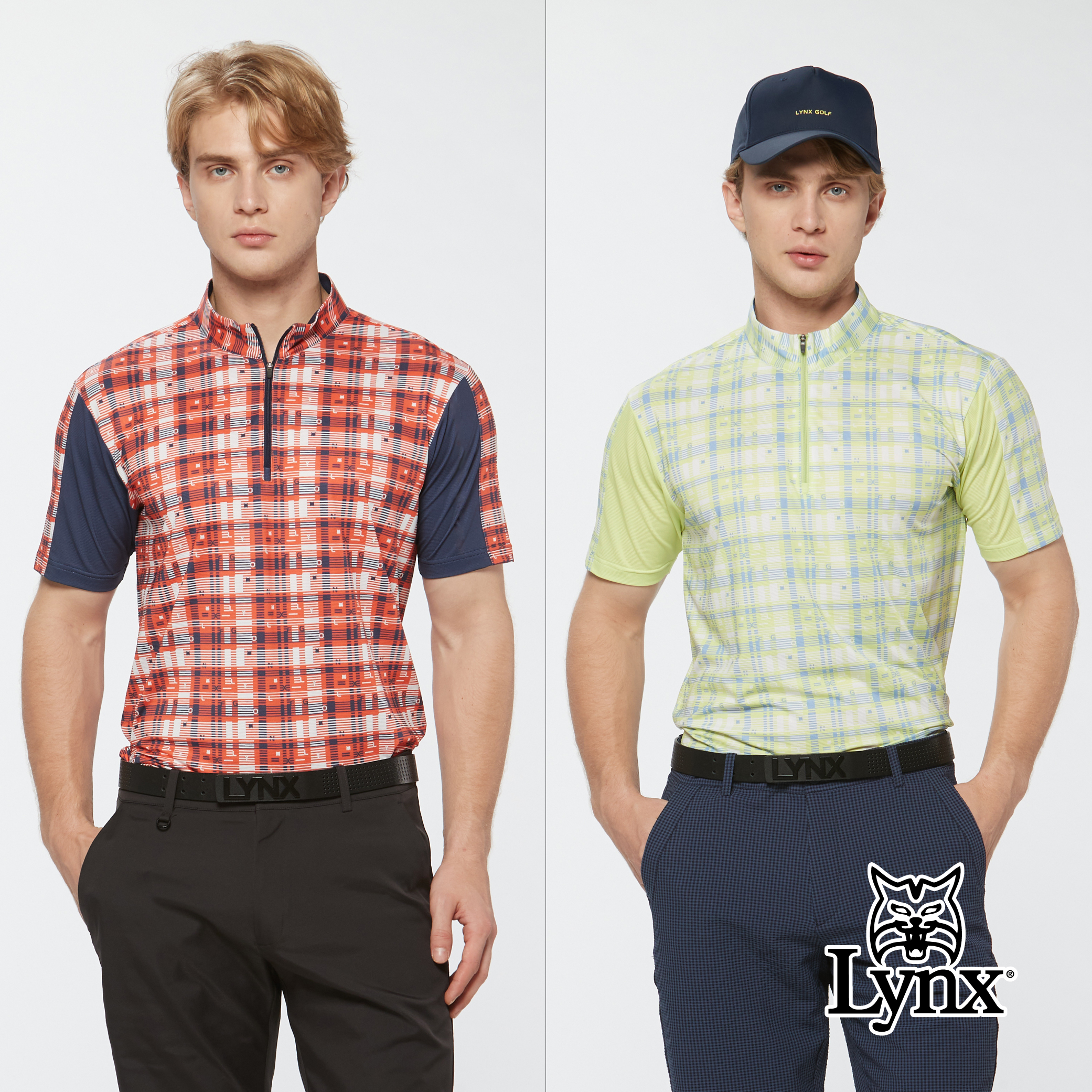 男款吸濕排汗抗UV防臭抗菌半開襟短袖POLO衫