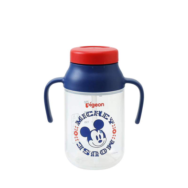 Pigeon 貝親 迪士尼 Kurutto吸管杯