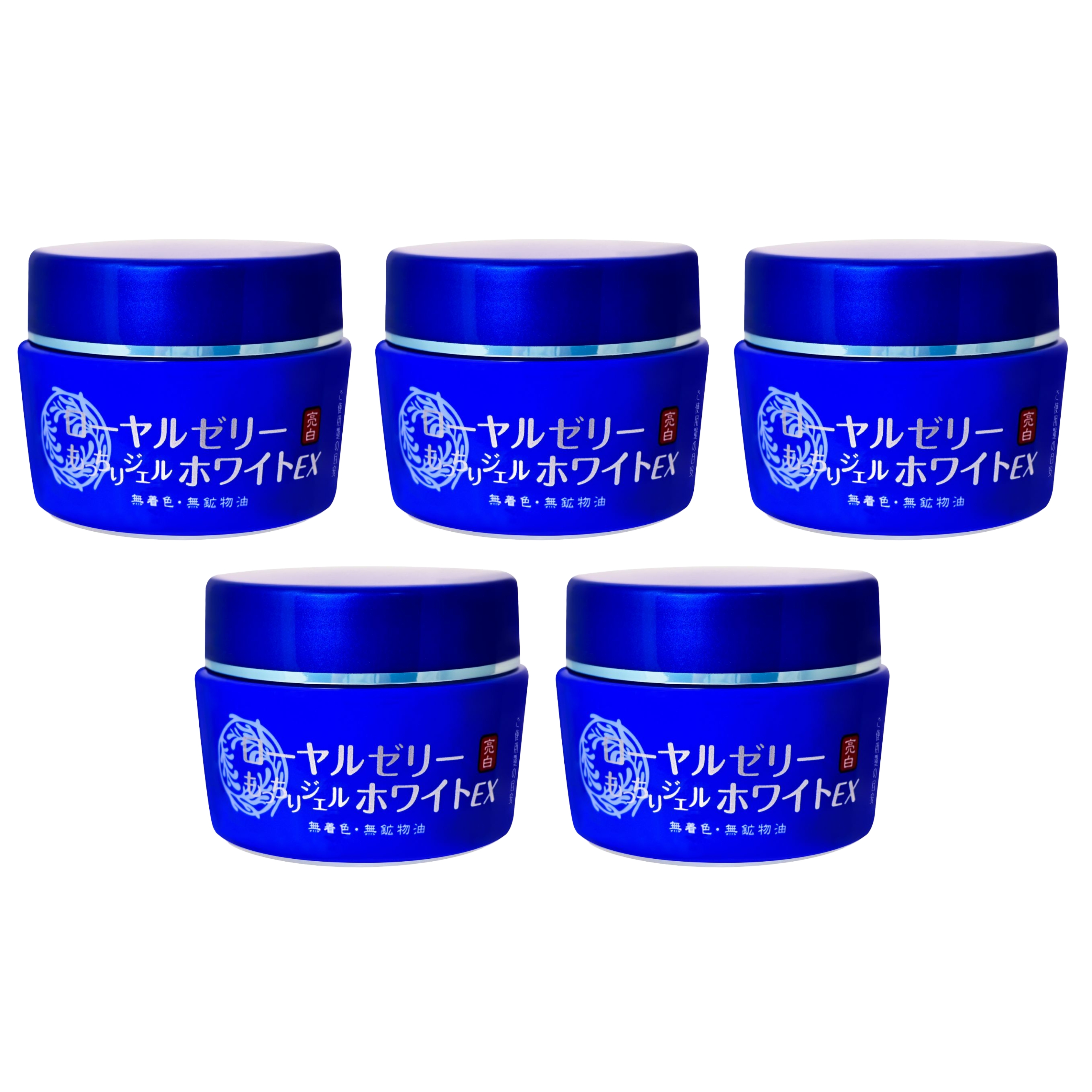 [5件套] 蜂王乳QQ潤白保濕凝露EX 6合1面霜 75g