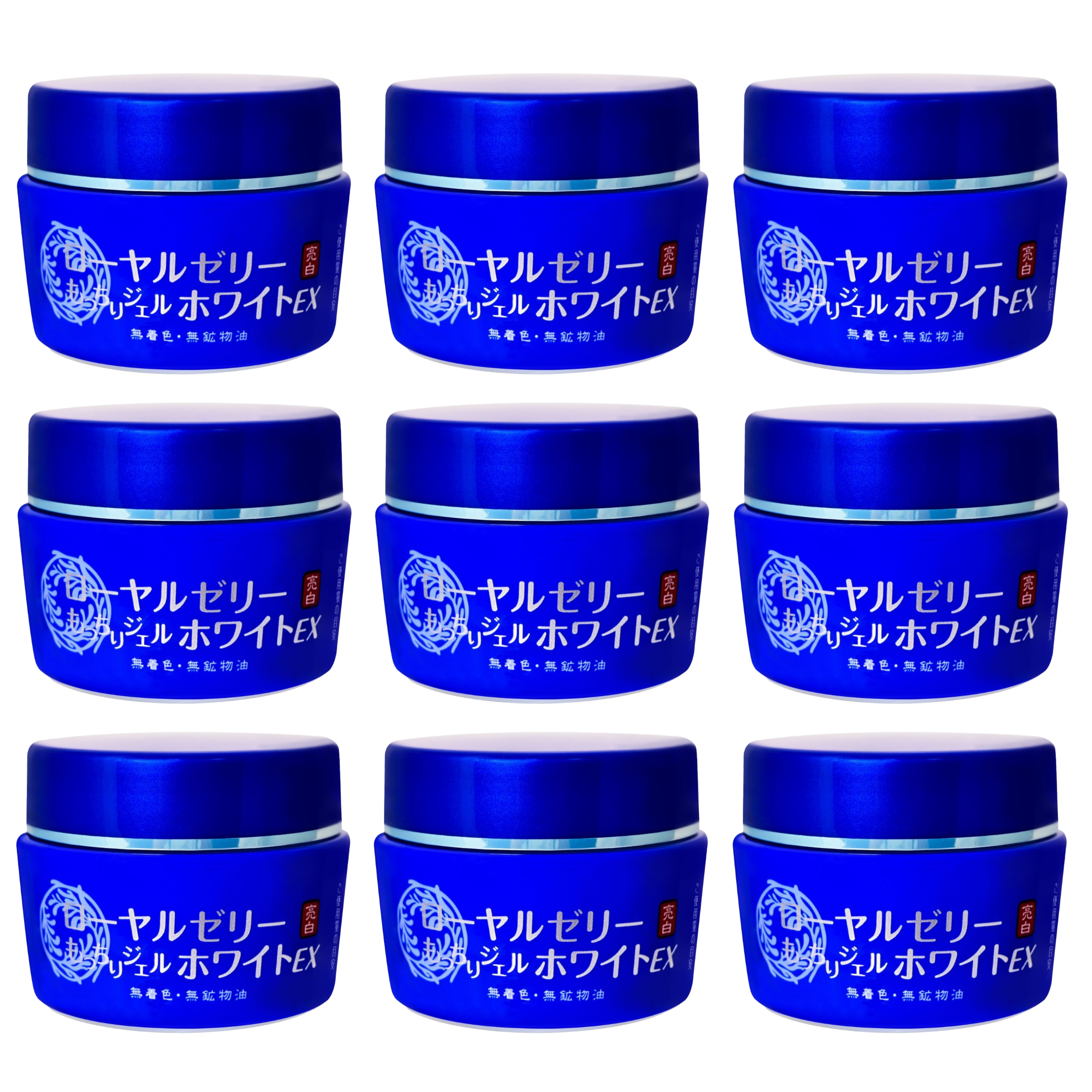 [9件套] 蜂王乳QQ潤白保濕凝露EX 6合1面霜 75g