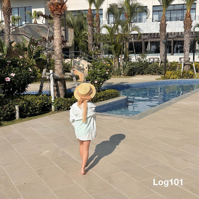 正韓夏log101 兩色海灘的防曬外套