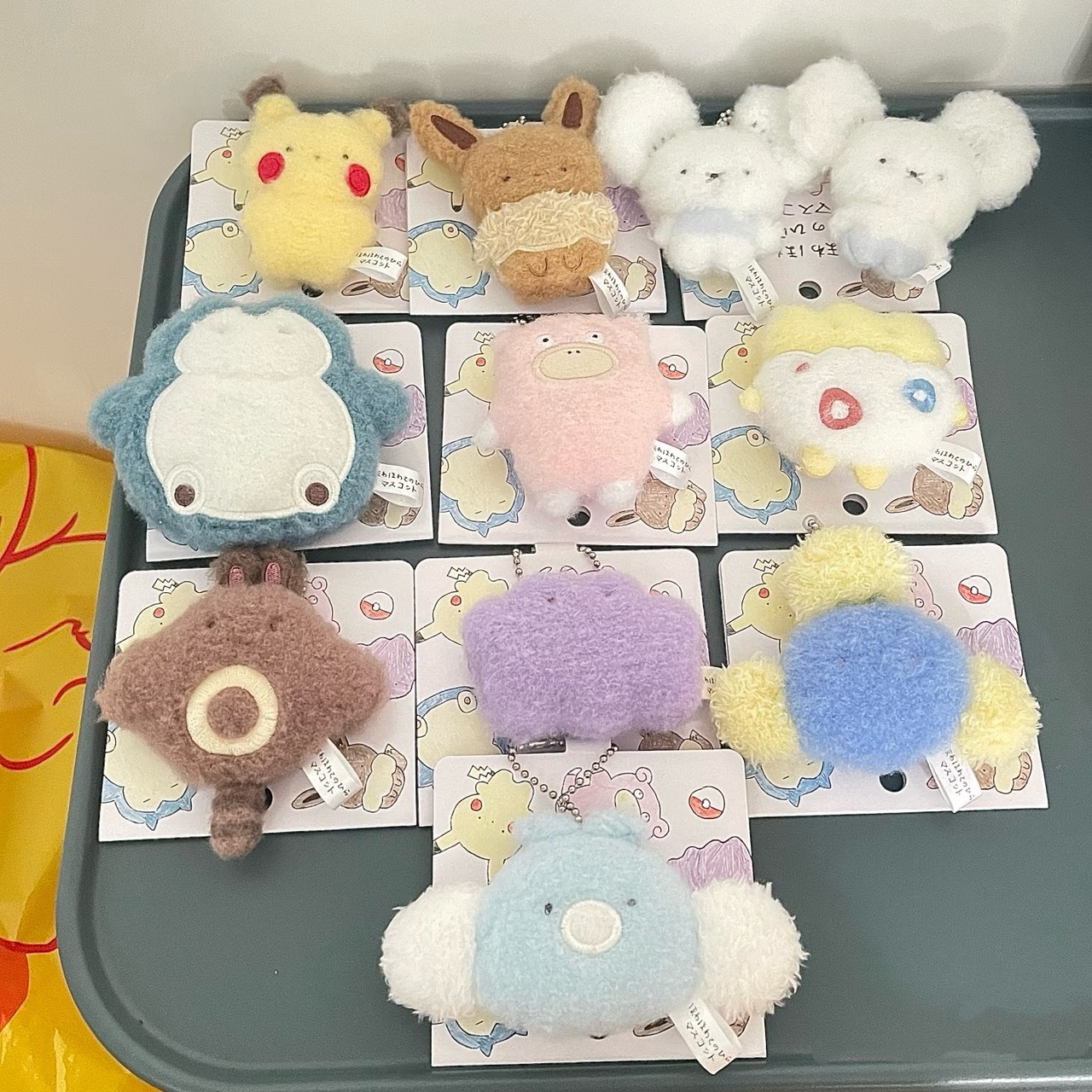 【預購】正版 寶可夢中心 Pokémon 豆豆眼系列毛絨吊飾 全10款