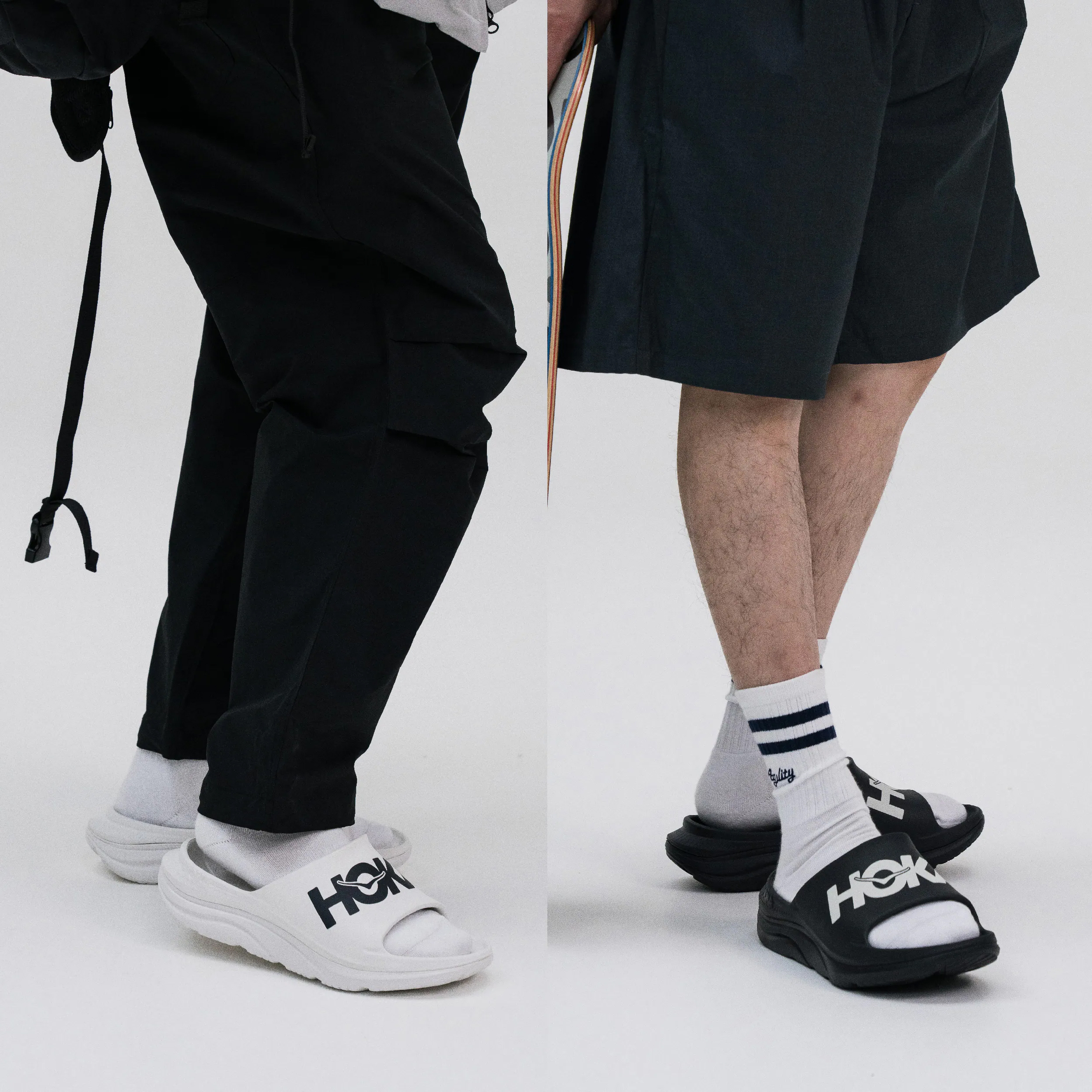 HOKA Ora Athletic Slide 恢復拖鞋