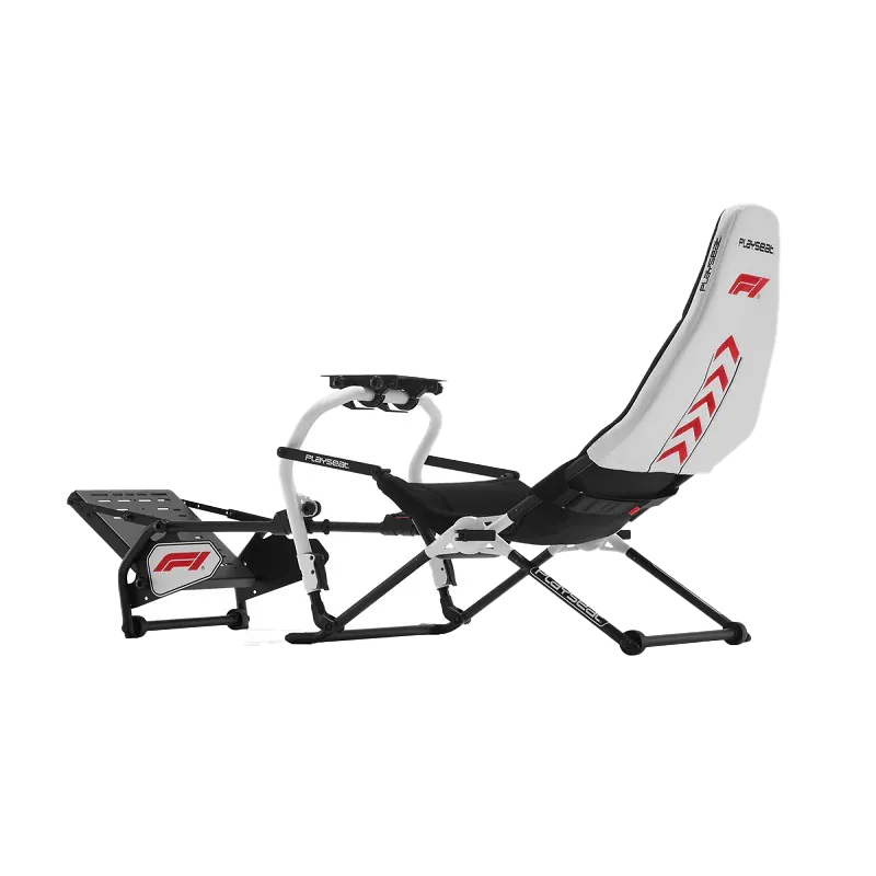 【超神組合】MOZA R9基座+FSR2盤面+SRP雙踏板+Playseat Challenge DD F1賽車架