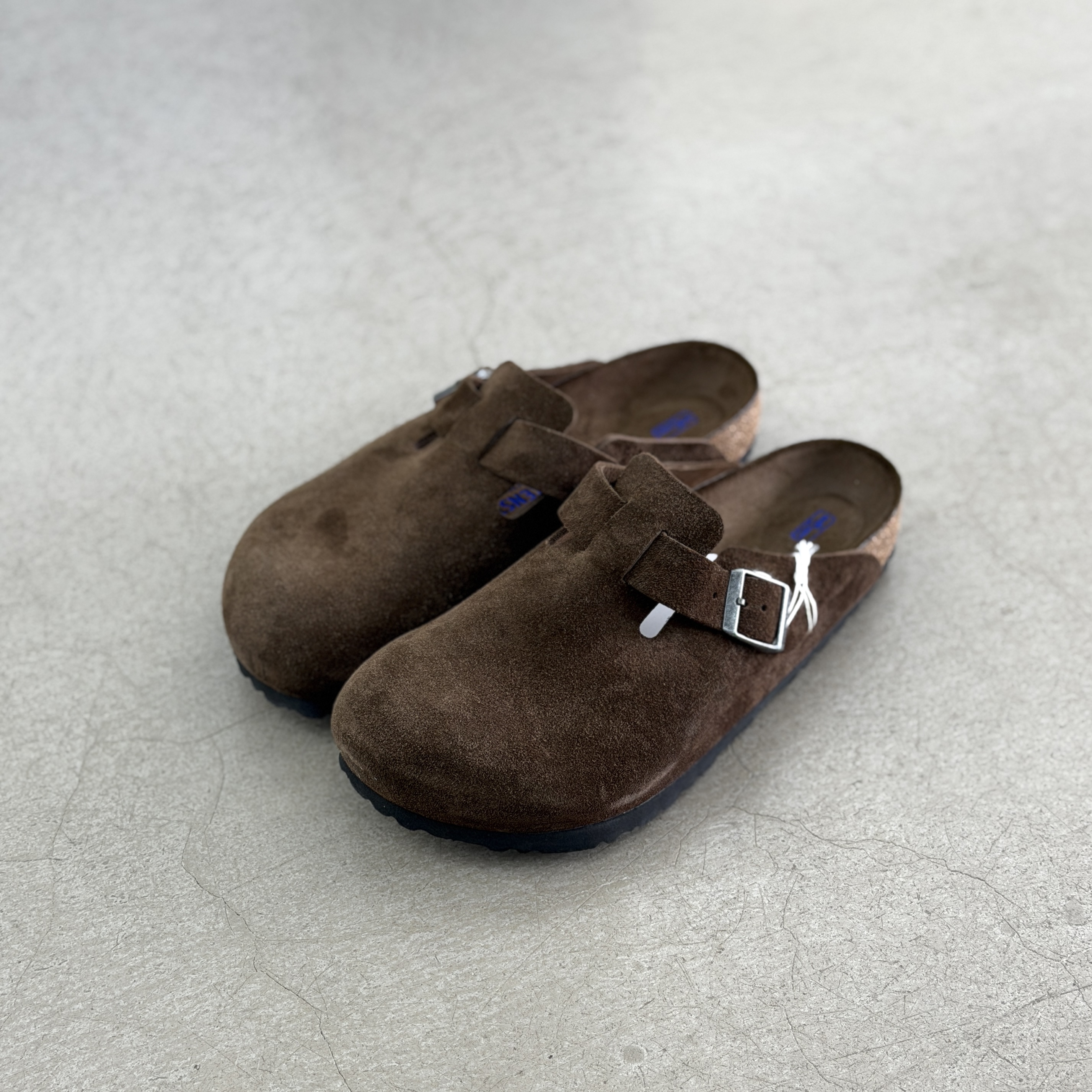 Birkenstock Boston Suede Leather - Carafe Tonal FB | 1031641