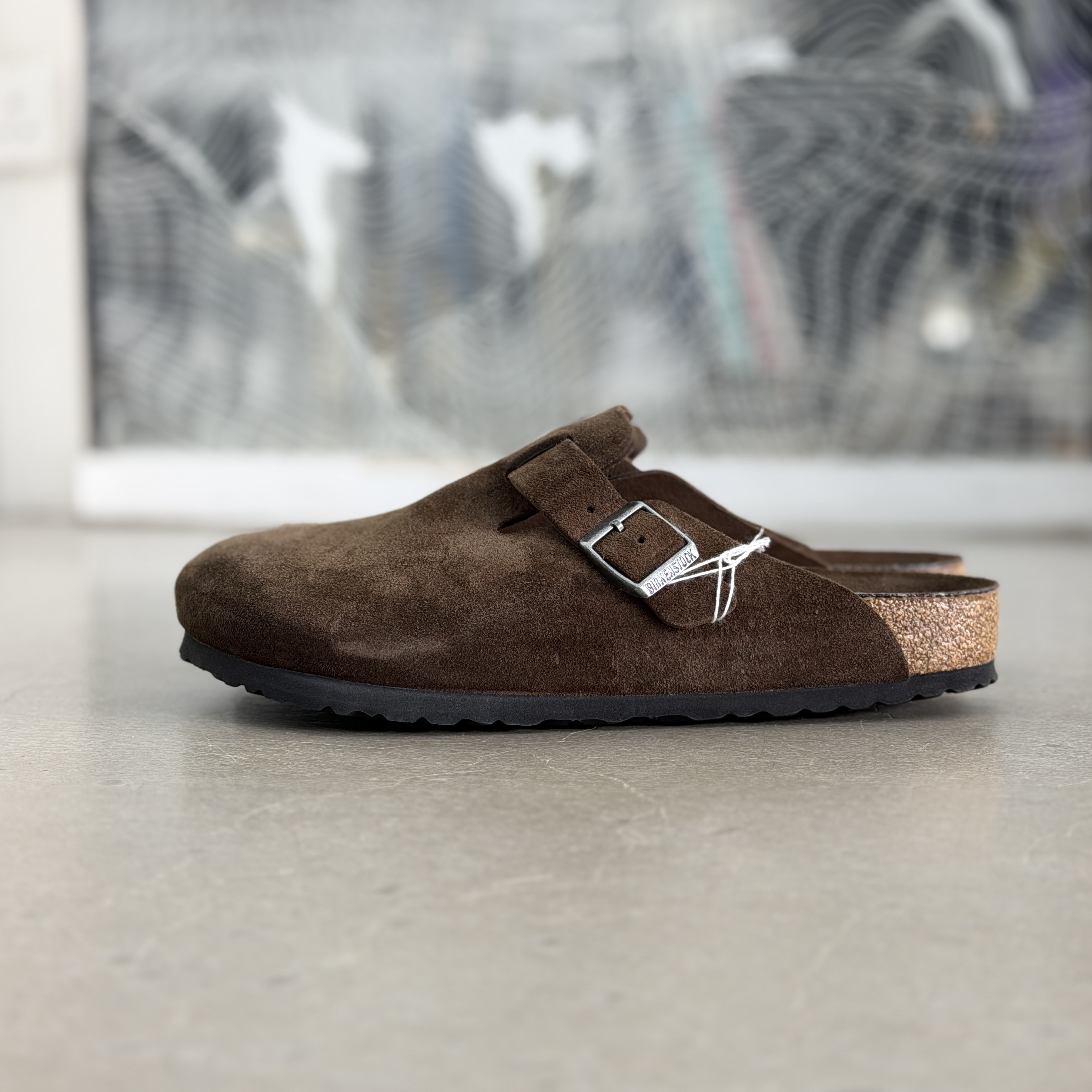 Birkenstock Boston Suede Leather - Carafe Tonal FB | 1031641