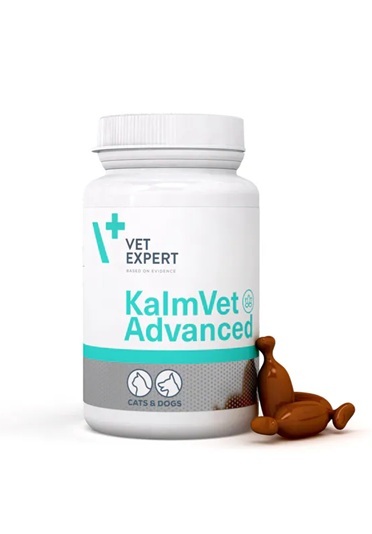 VET EXPERT KalmVet 加強版減壓補充品 60粒膠囊 (可擰開) - 貓狗適用