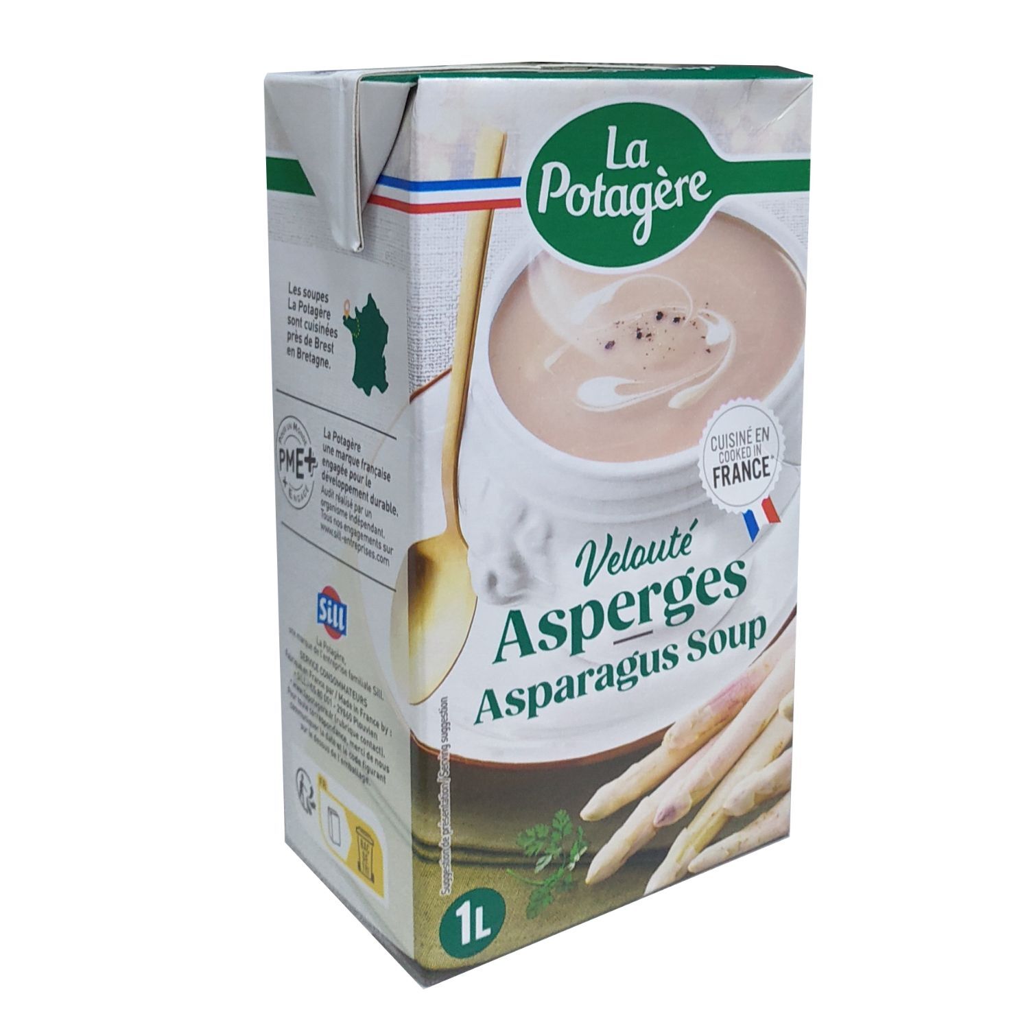 法國 La Potagère 蘆筍忌廉湯 France La Potagère Asparagus Veloute Soup 1公升 /盒