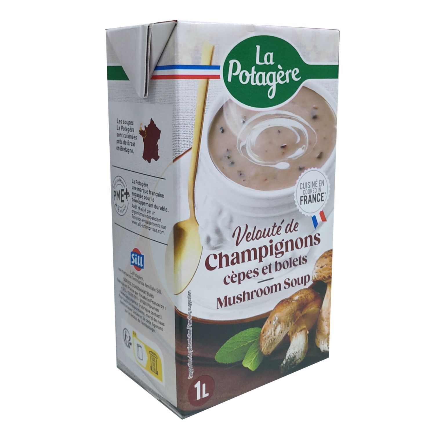 France La Potagère Mushroom Creamy Soup  1Litre/pack