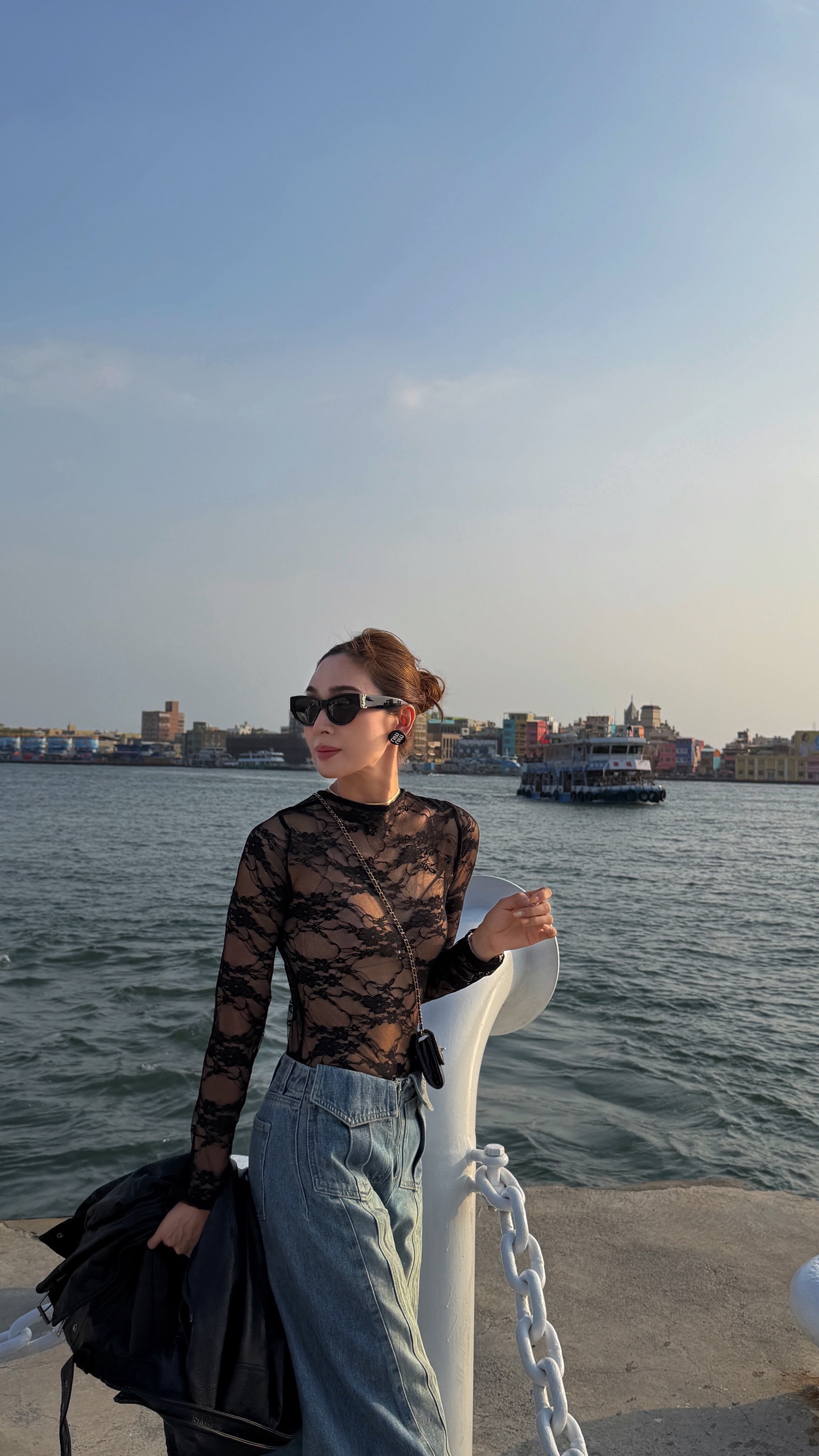 性感蕾絲連體上衣