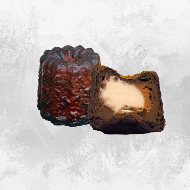 Thai Tea Mochi Canelé