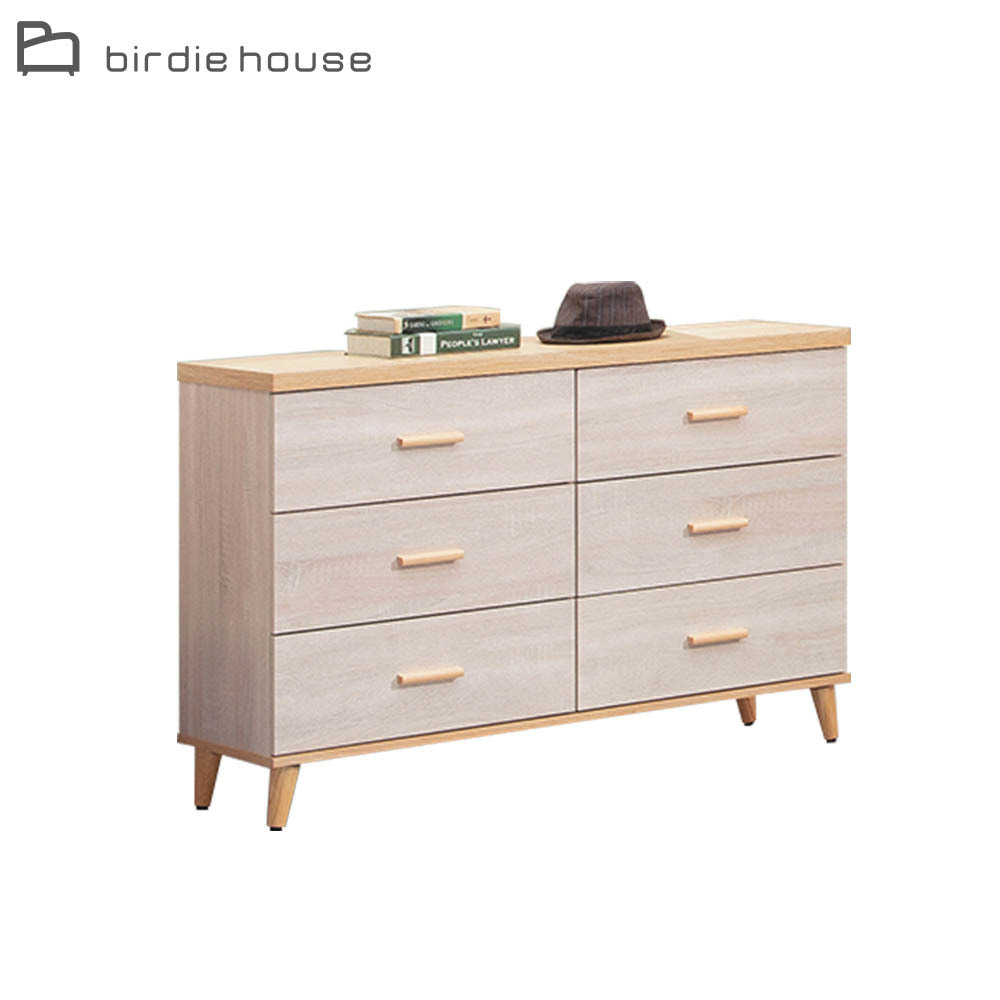 柏蒂家居-米諾4尺六斗櫃/六抽收納置物櫃