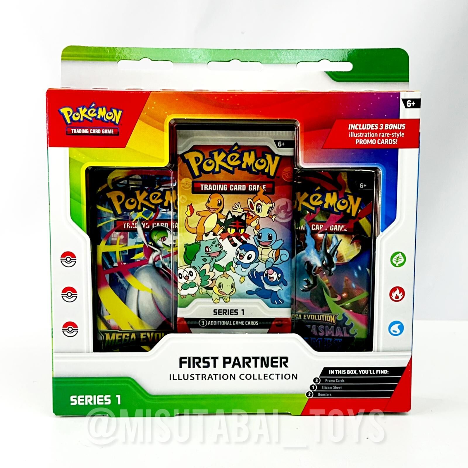 Pokémon TCG First Partners Illustration Collection Series 1