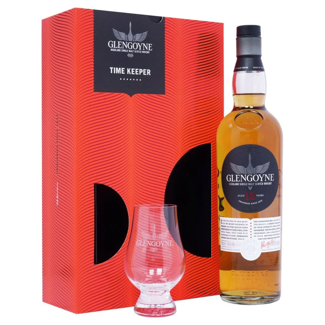 Glengoyne 12Y with Glencairn glass 700ml