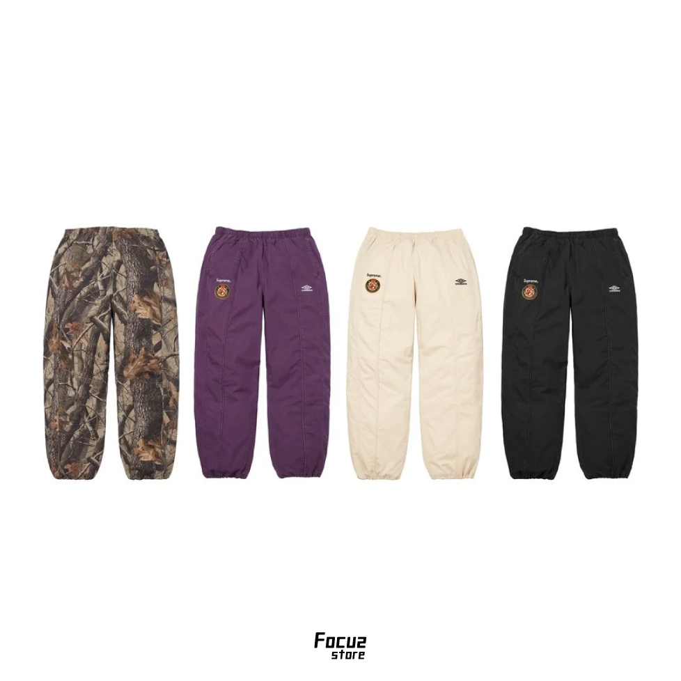 【Focus Store】現貨秒發 Supreme SS26 Week1 Umbro® Cotton Ripstop Track Pant 四色