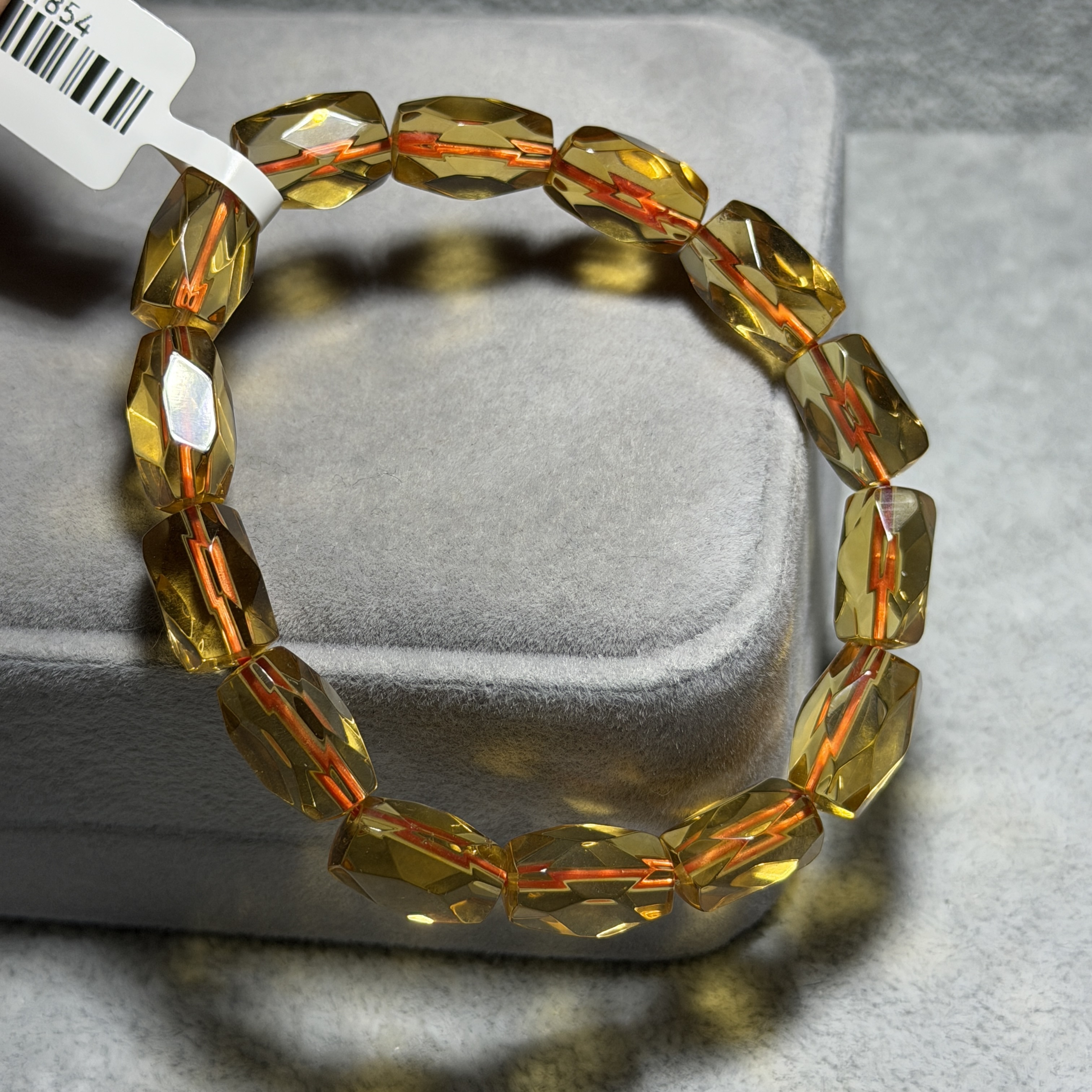 頂級黃水晶 8-9mm C1854