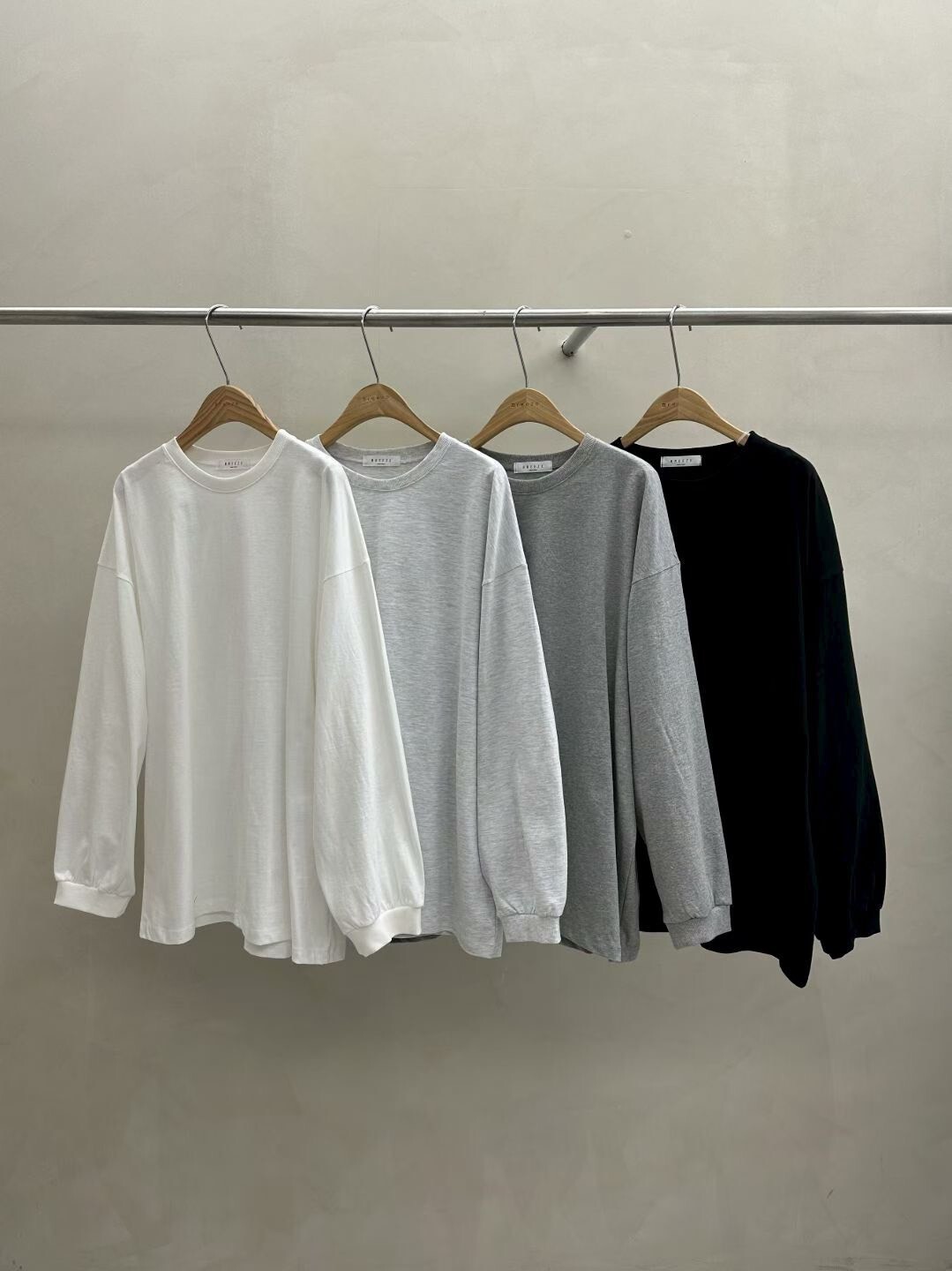 #AF64萬年必備打底衣(黑/白/灰/白灰)