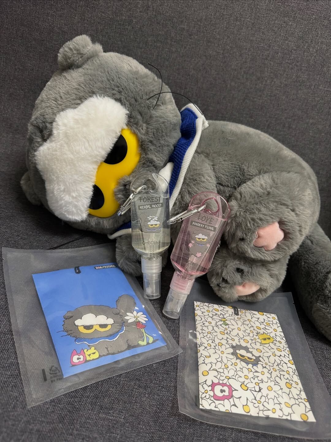 【預購】韓國 OHScent × Zo&Friends 限量聯名 香氛系列 香氛包 1片/ 織物香水 50ml
