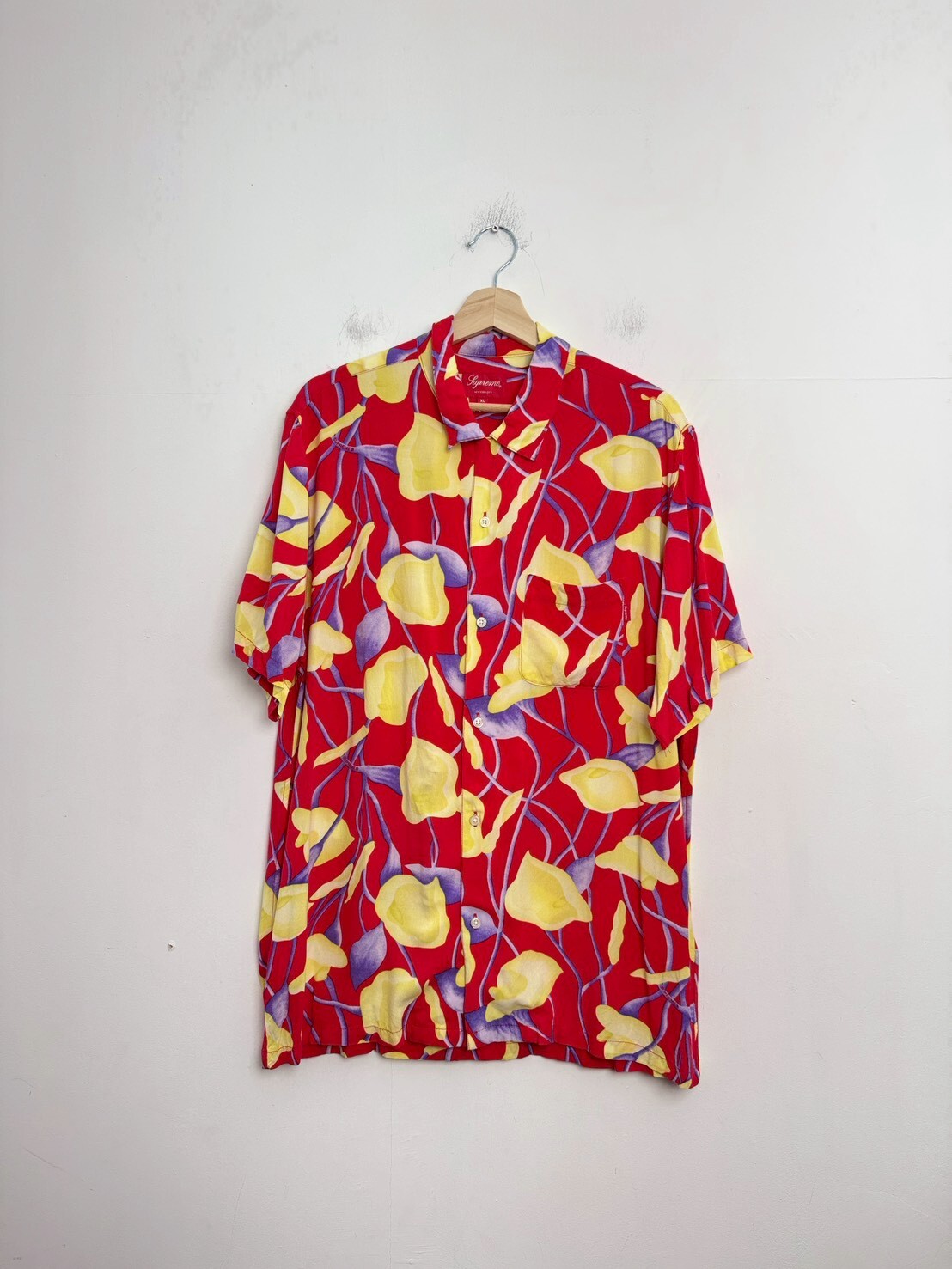 SUPREME Lily Rayon Shirt SIZE XL
