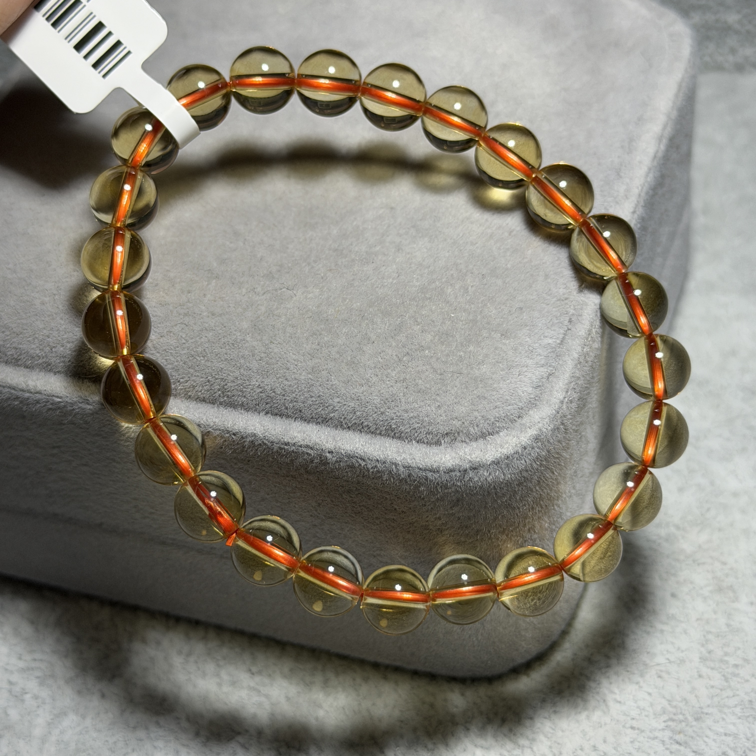 頂級黃水晶 7.7+mm C1851