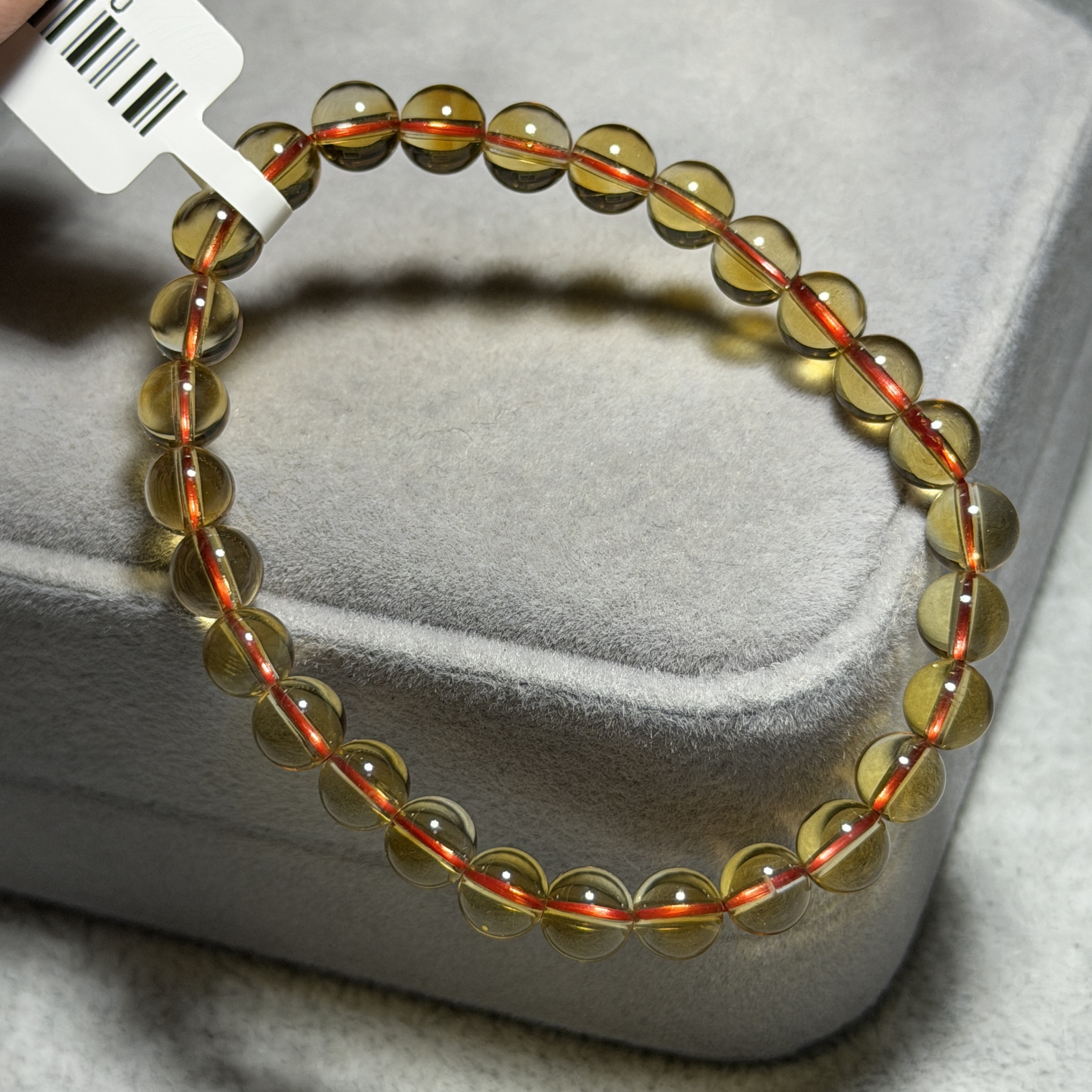 頂級黃水晶 6.5+mm C1850