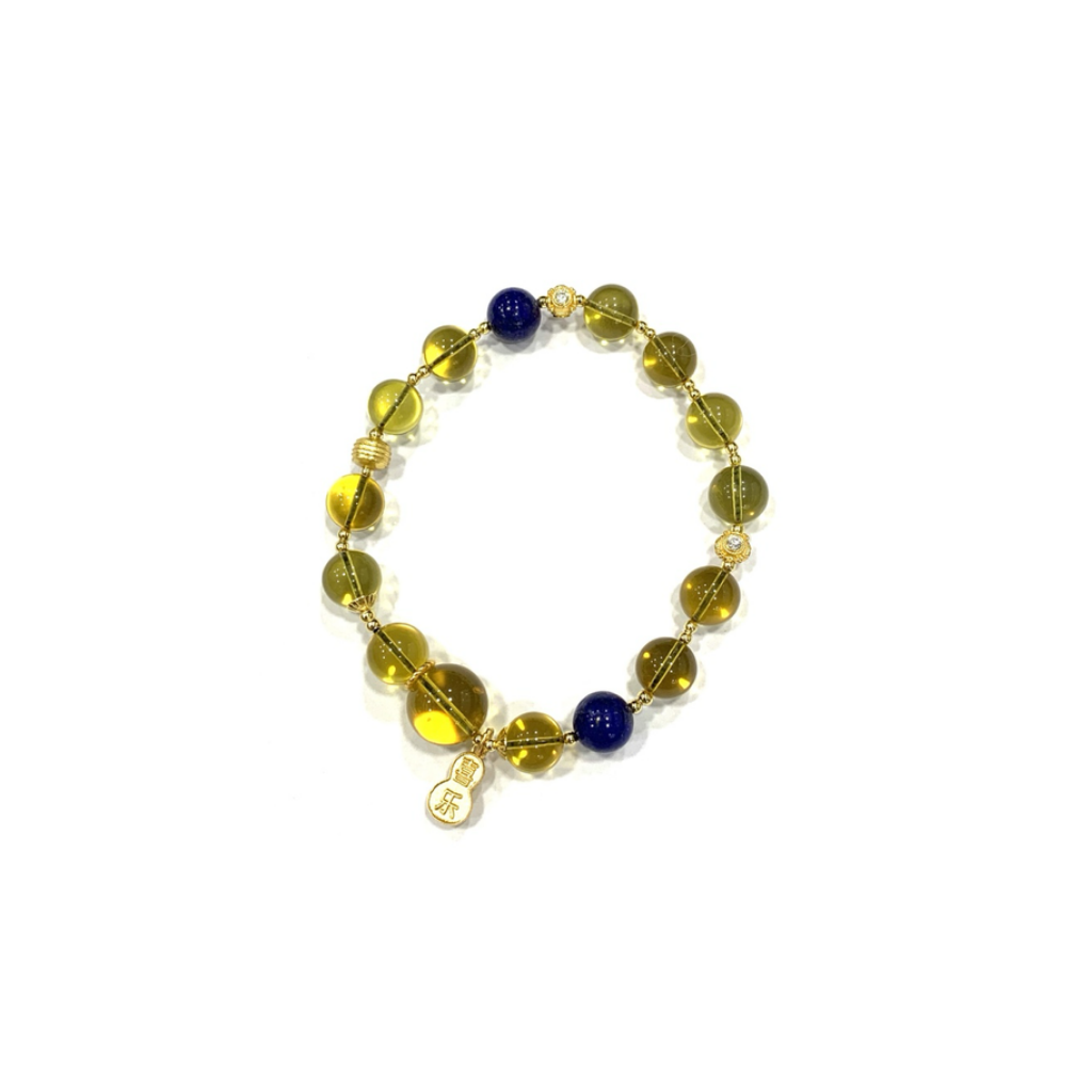 OTH-JJG0310-048 藍珀diy手串 (A48)