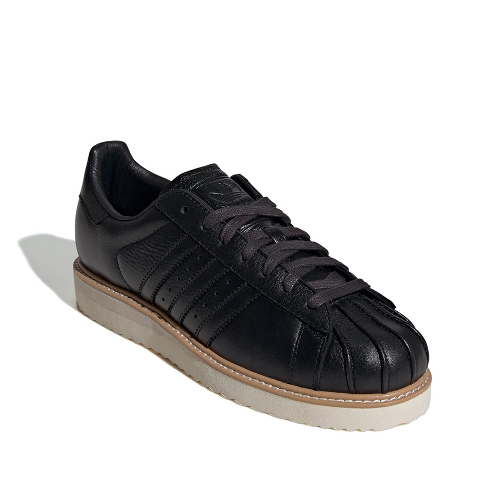 Adidas Superstar Lux 黑 皮革 經典 貝殼鞋 休閒鞋 運動鞋 男鞋 JQ4314