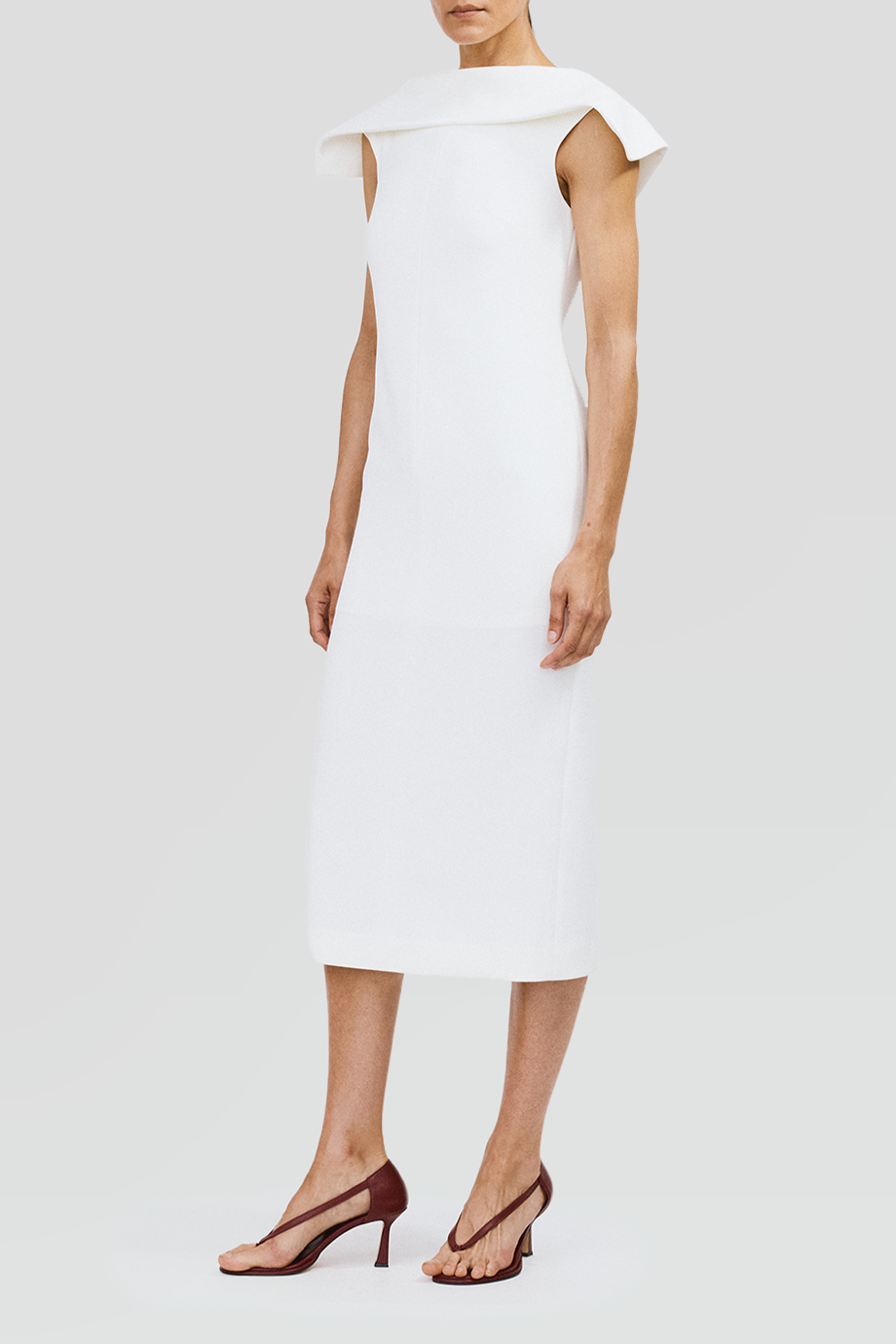 RECTO｜OPEN BACK 平領洋裝