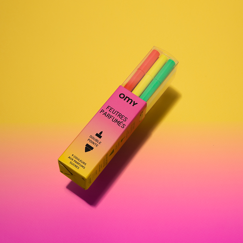 OMY 水果香氛色筆(9色)