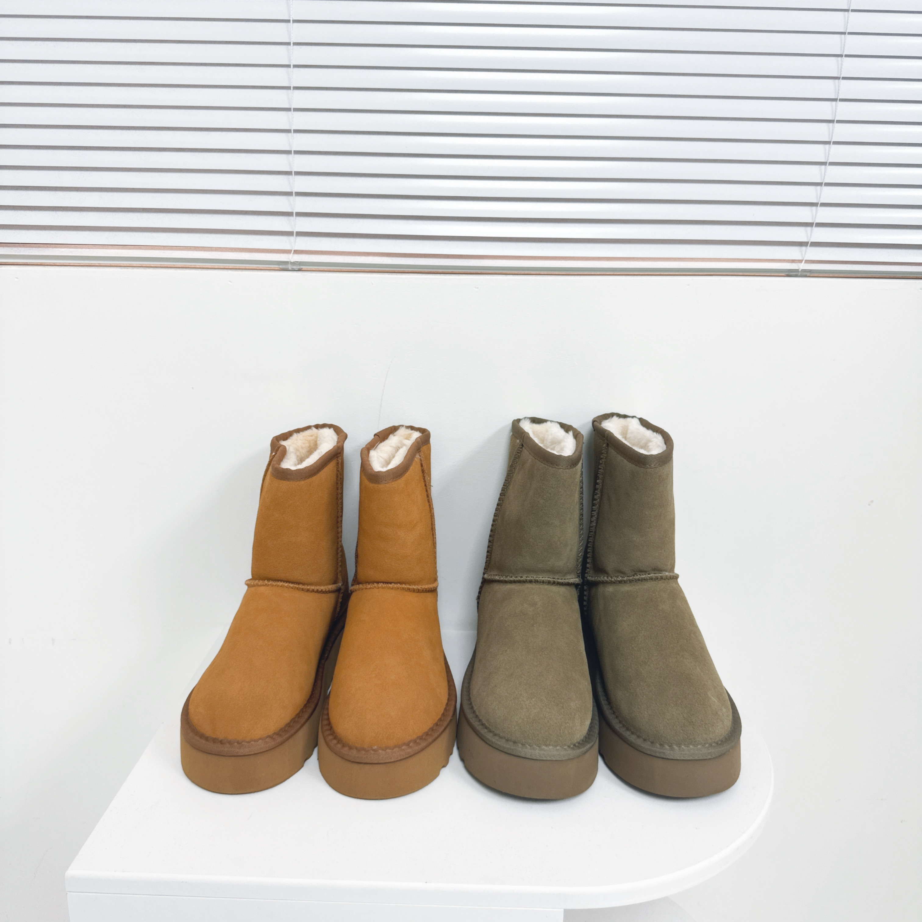 【Hoi2推介】厚底毛毛雪靴 (Y5-Y7)