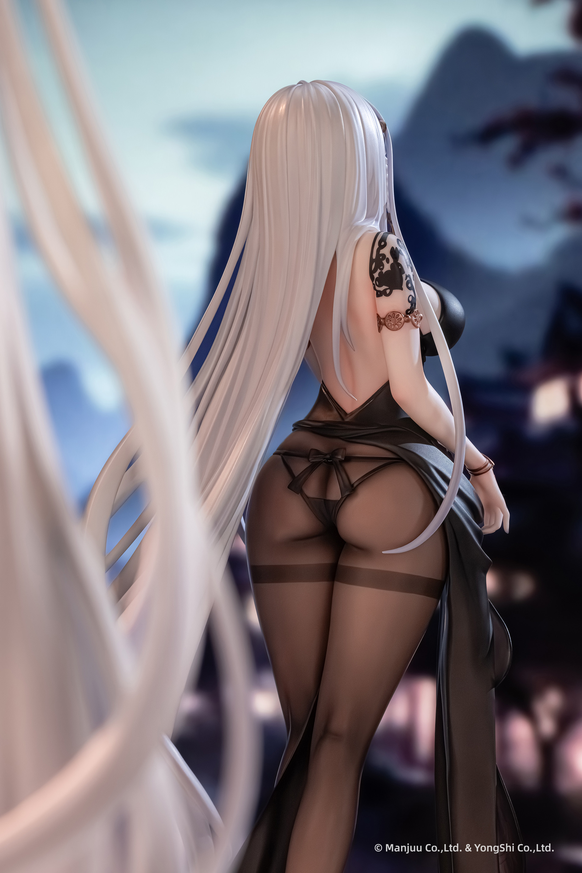 ANIGAME 碧藍航線 艾姆登 月銀聯盟 Ver. 1/6 比例 黑色 "AZUR LANE" EMDEN: MOONSILVER UNION VER. 1/6 SCALE FIGURE (BLACK) 日本代理版