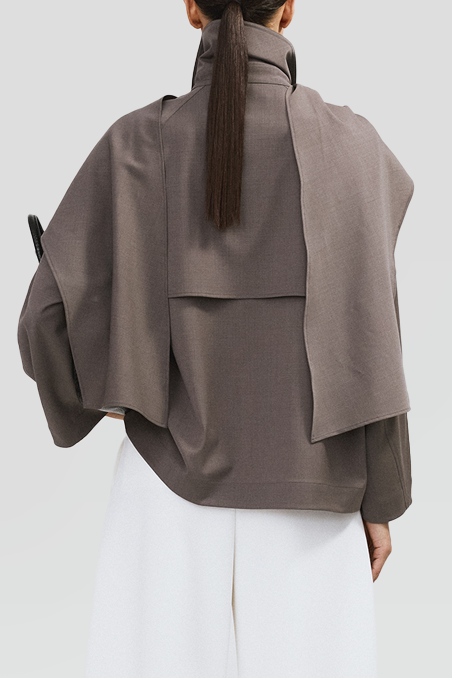 RECTO｜MUFFLER 圍巾領包覆式大衣