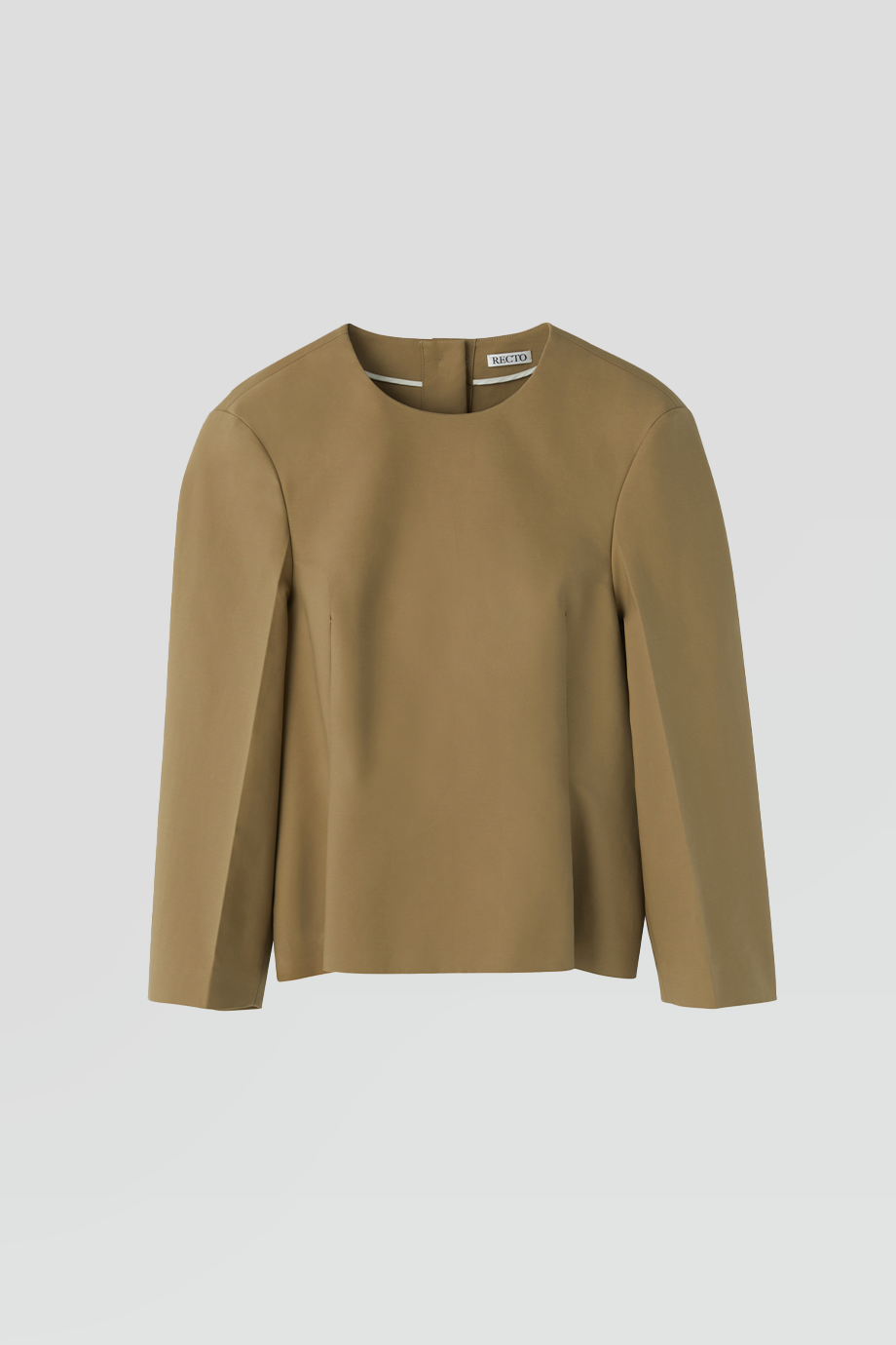 RECTO｜OPEN BACK 露背荷葉上衣