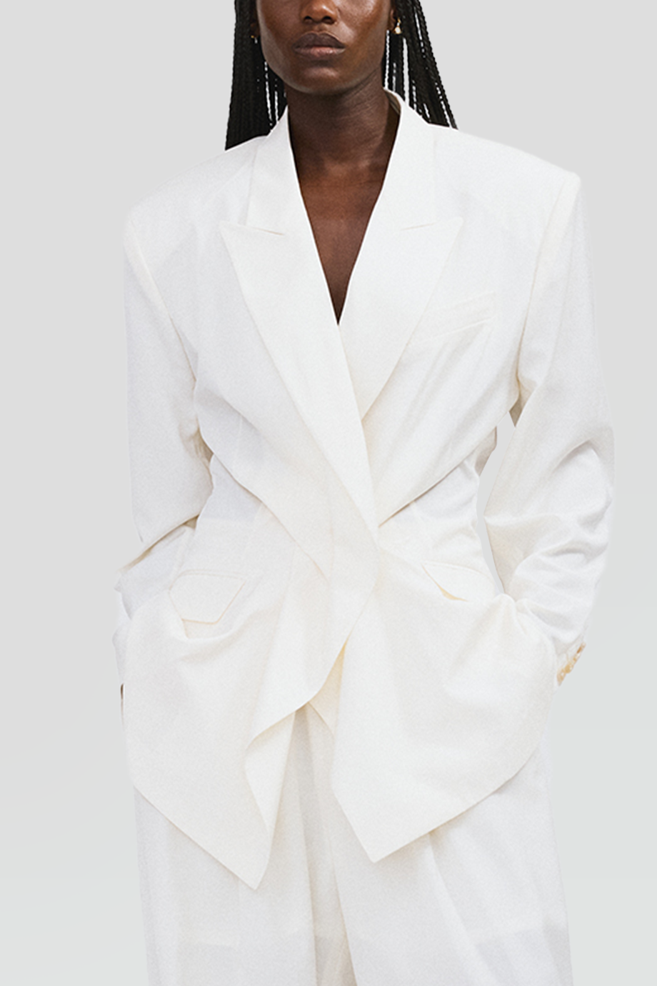 RECTO｜DRAPE 垂墜感西裝外套