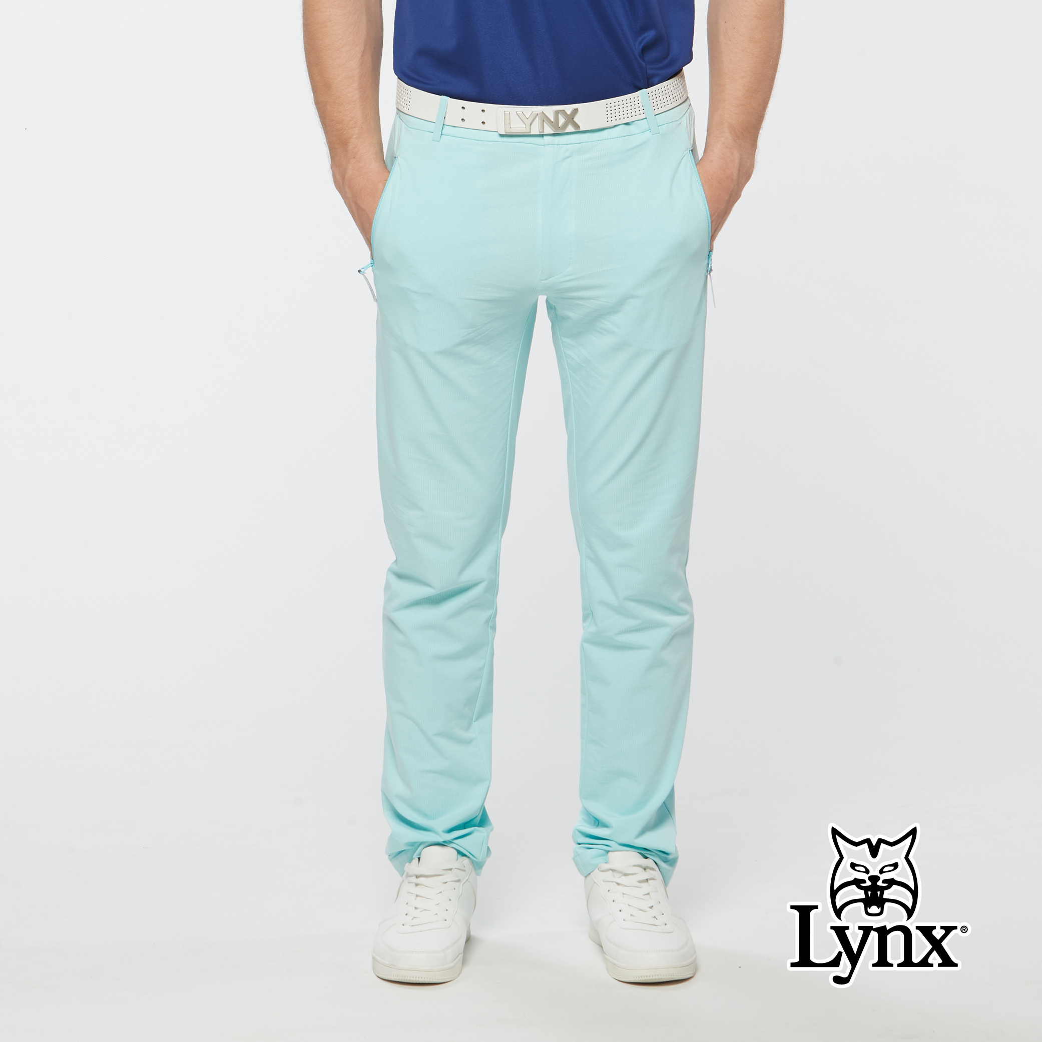 男款環保面料吸濕排汗彈性舒適長褲