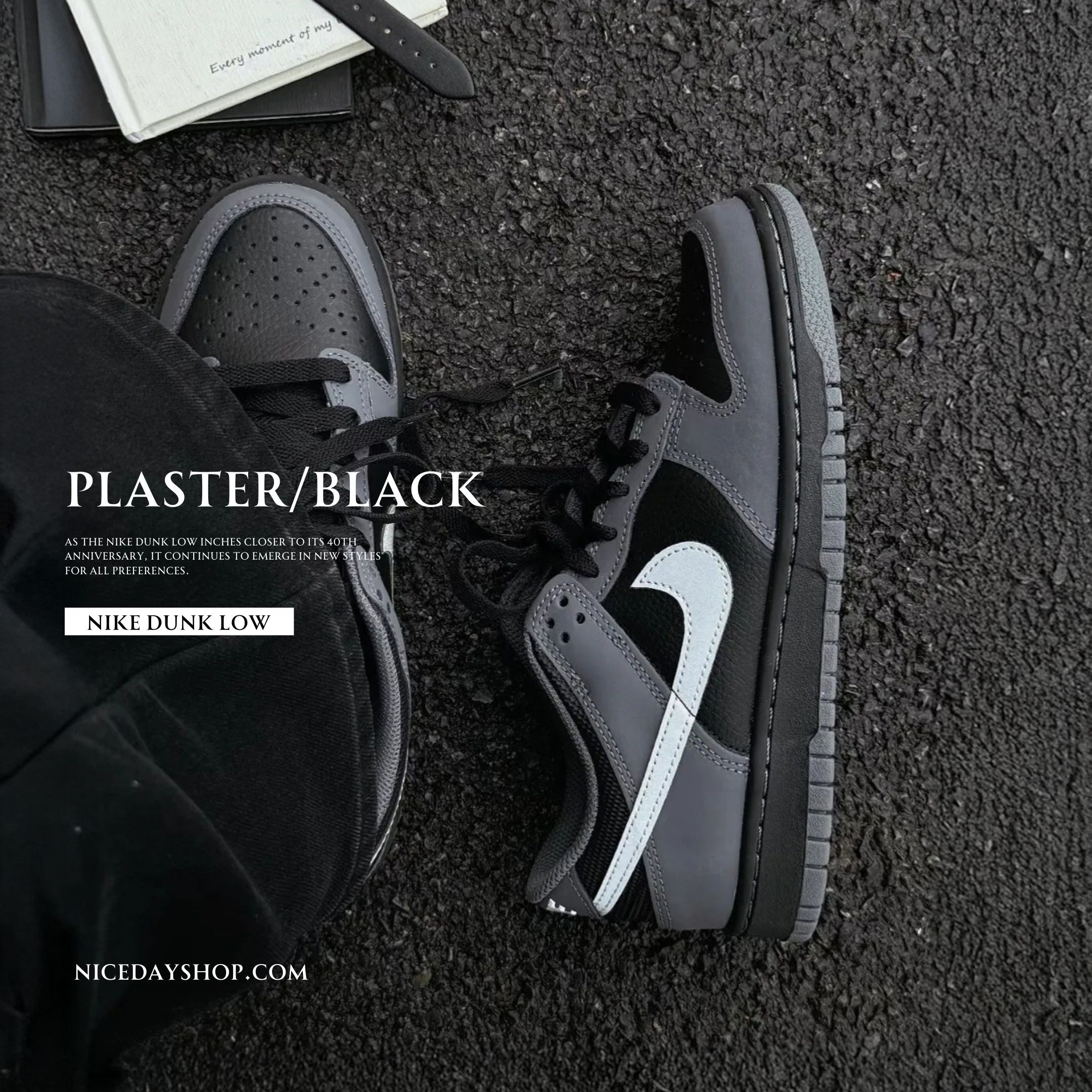 NICEDAY 代購 Nike Dunk Low GS 狼灰 灰 灰黑 石灰 大童 IM6028-010