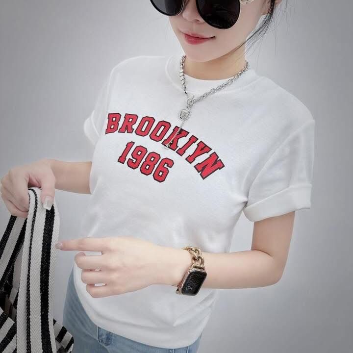 【一定要囤的美式字母彈性棉tee】（現貨）