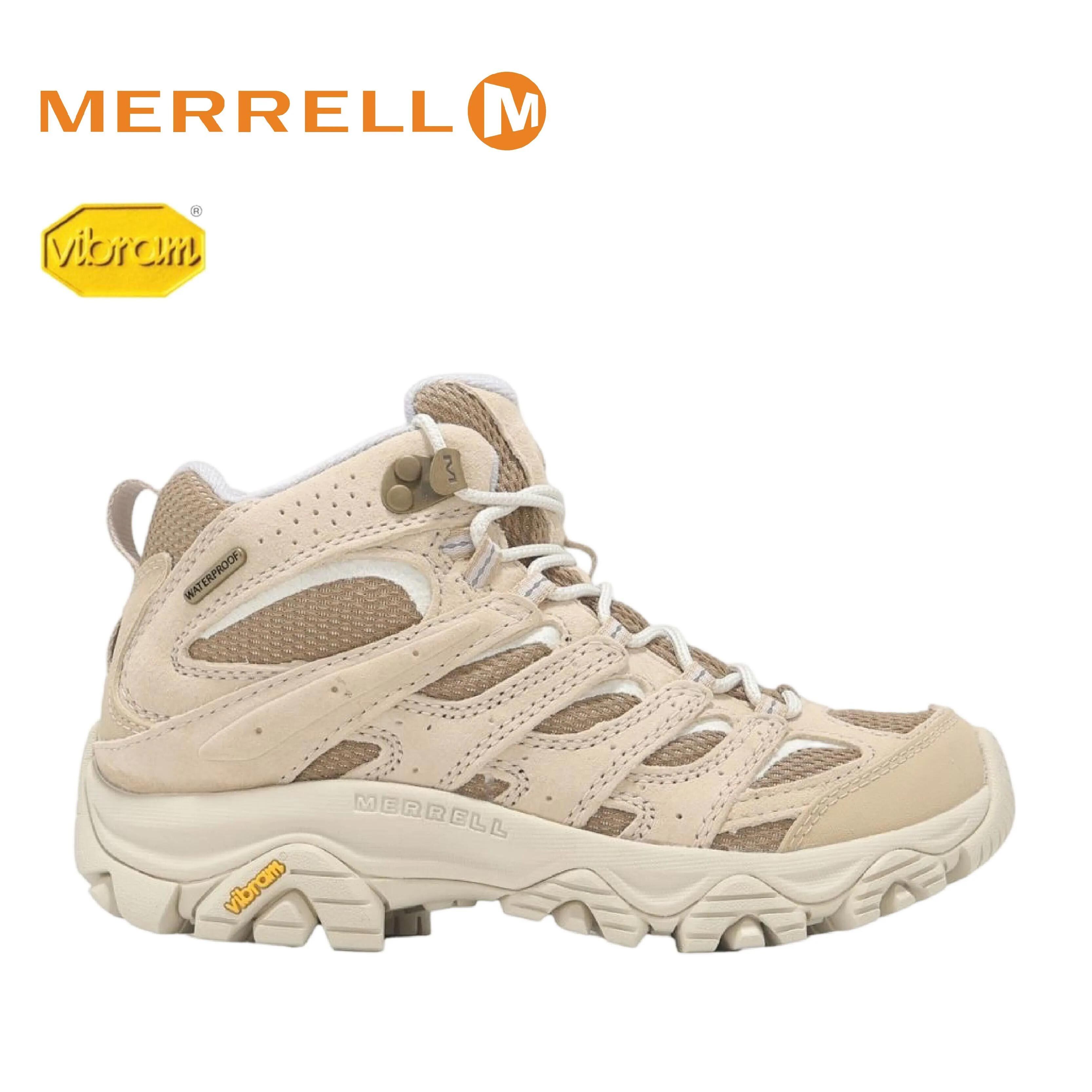 MERRELL 美國 MOAB 3 MID WP 登山健行鞋 女款(榛果棕色) 32ML038790