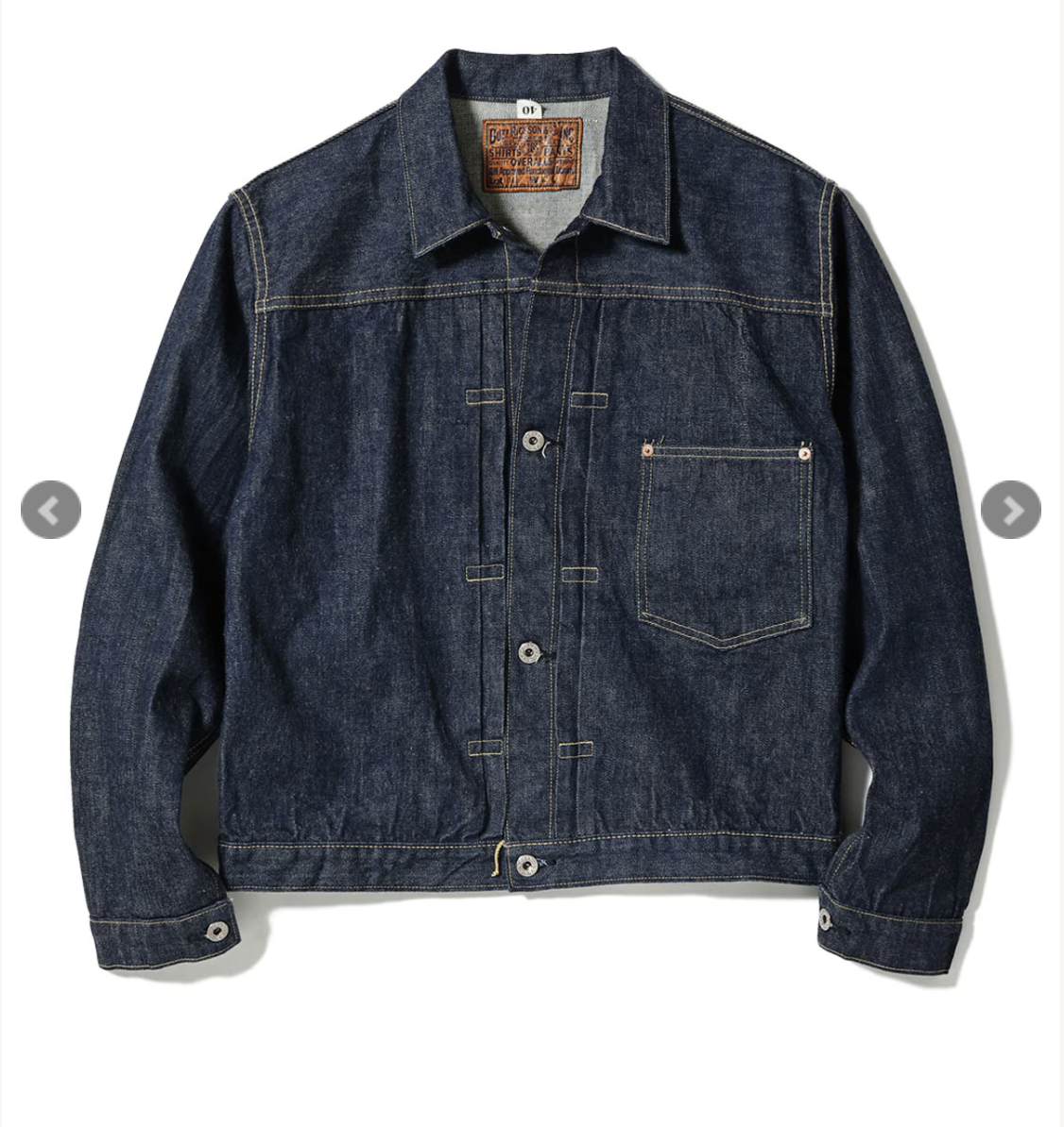 BUZZ RICKSON'S WORLD WAR II DENIM JACKET