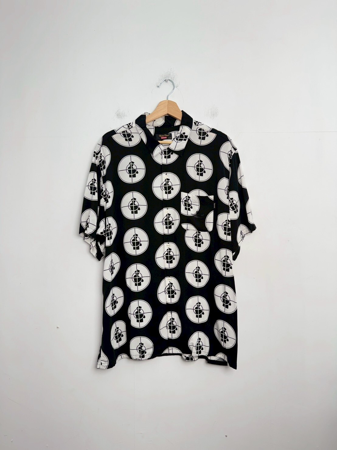 SUPREME UNDERCOVER / Public Enemy Rayon Shirt SIZE XL