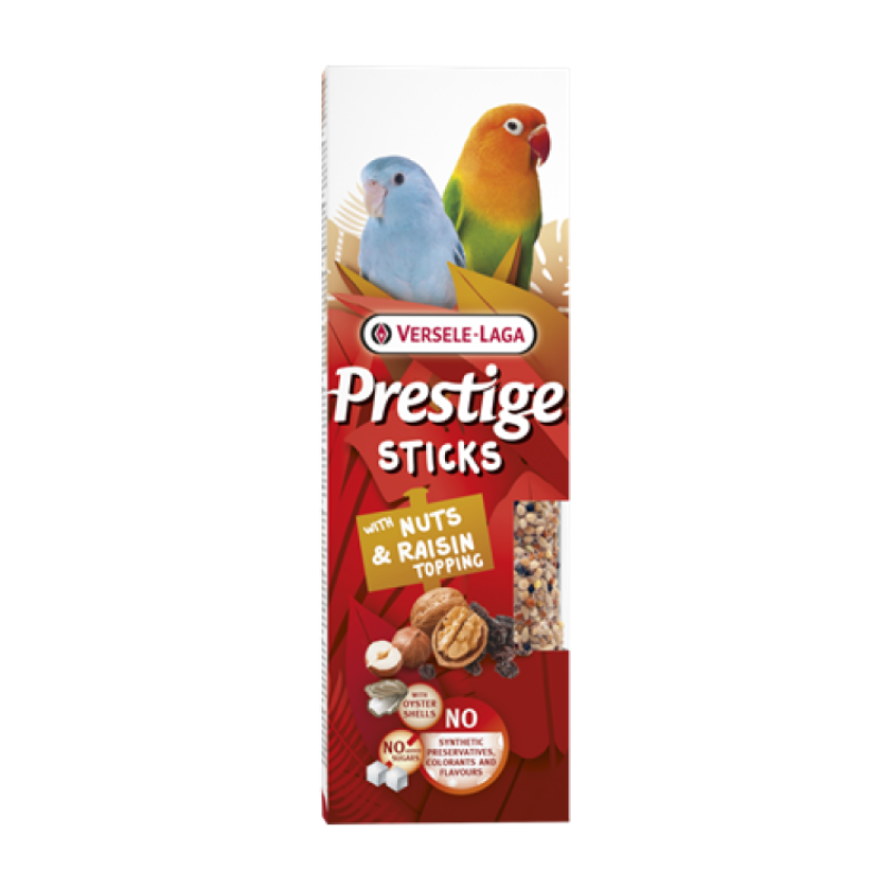 Versele-Laga 小型鸚鵡堅果葡萄乾小食棒 - 60g