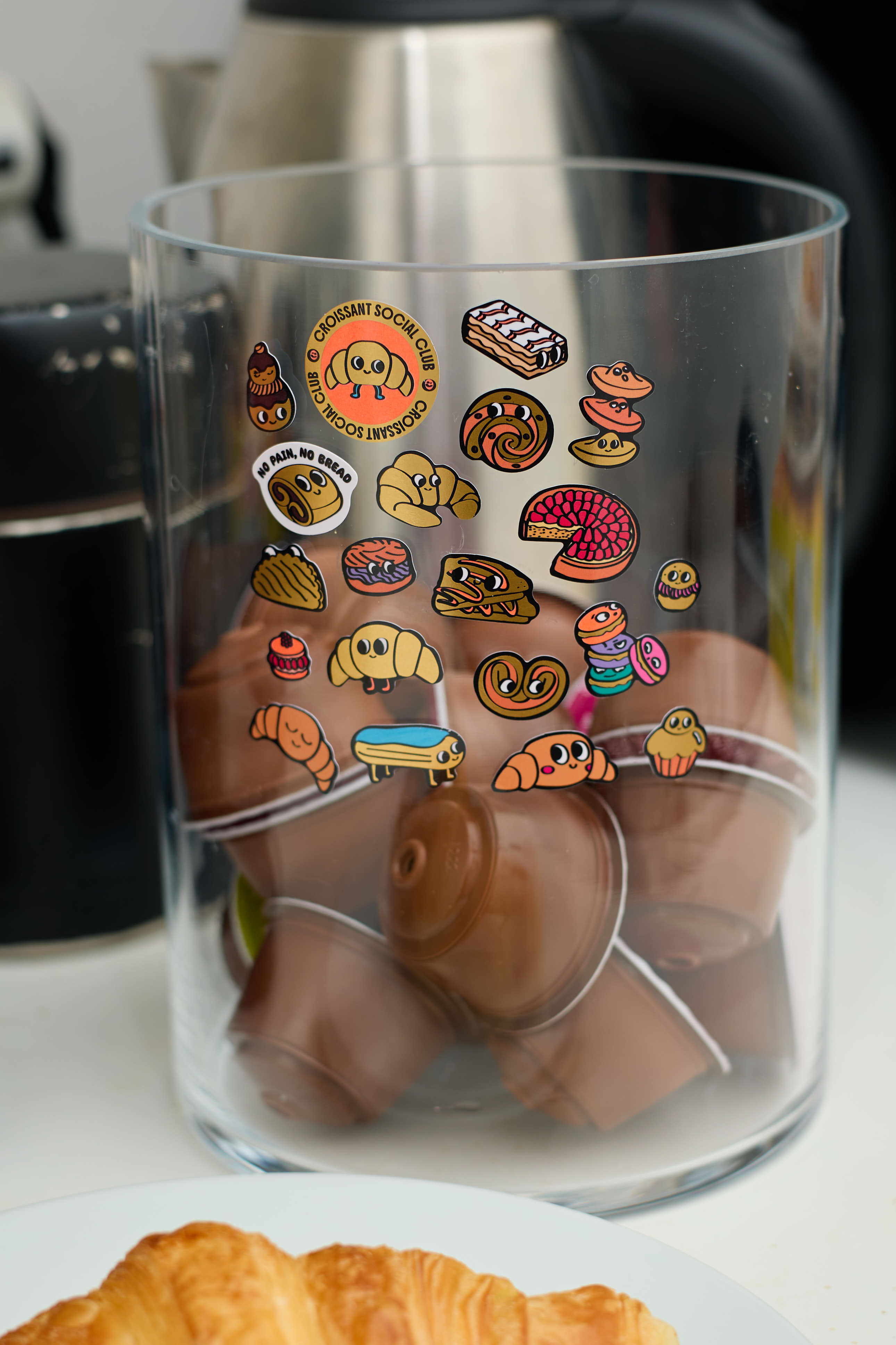 OMY 小小城市貼紙-可頌烘焙坊